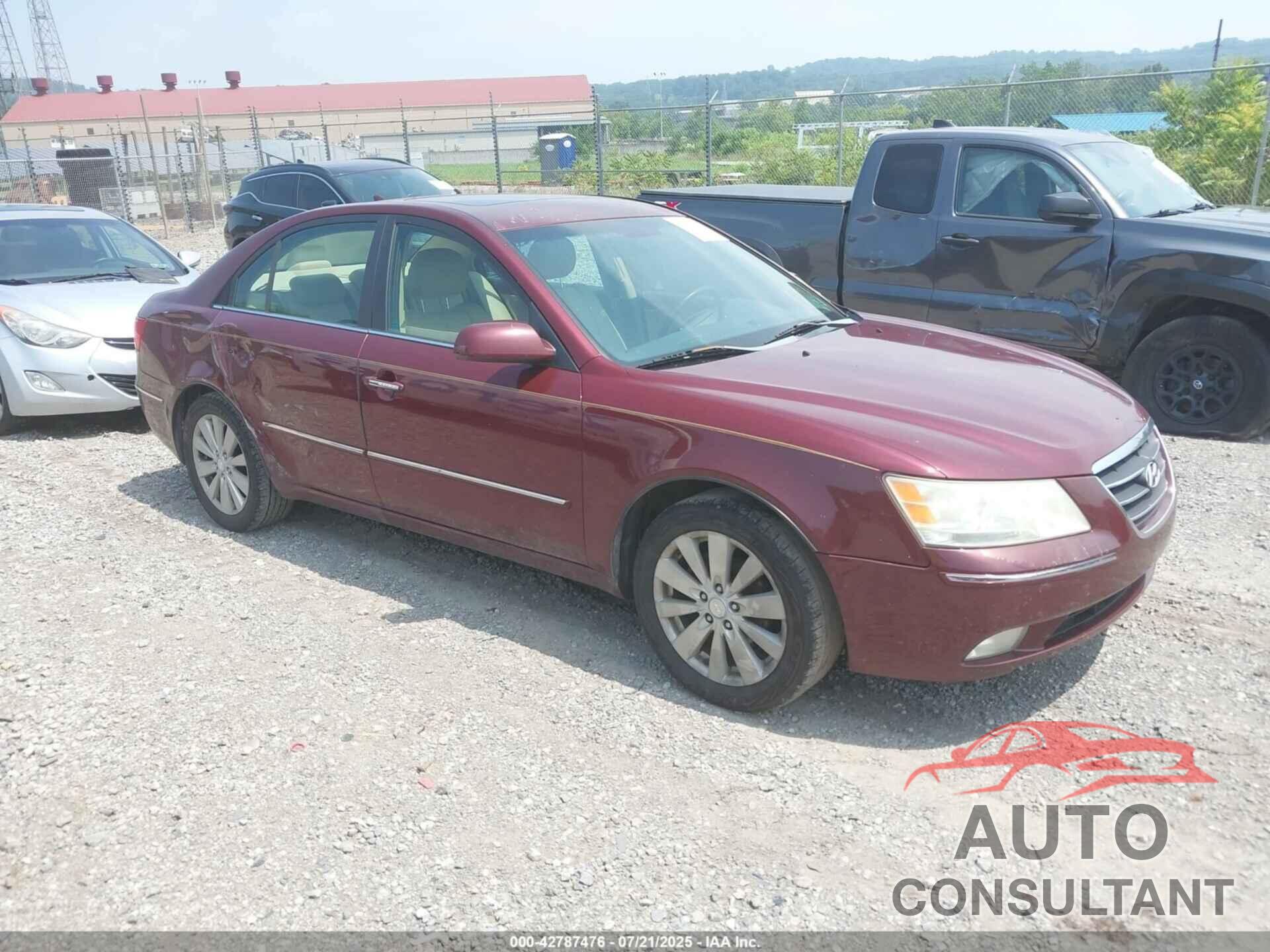 HYUNDAI SONATA 2009 - 5NPEU46C09H548406