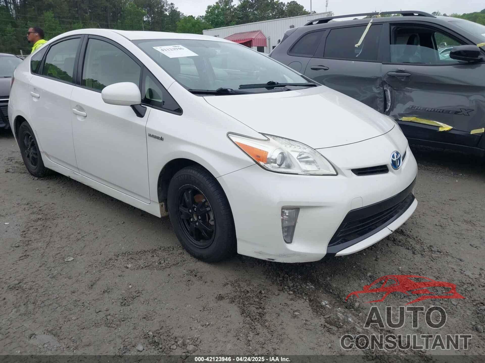 TOYOTA PRIUS 2012 - JTDKN3DU4C5514496