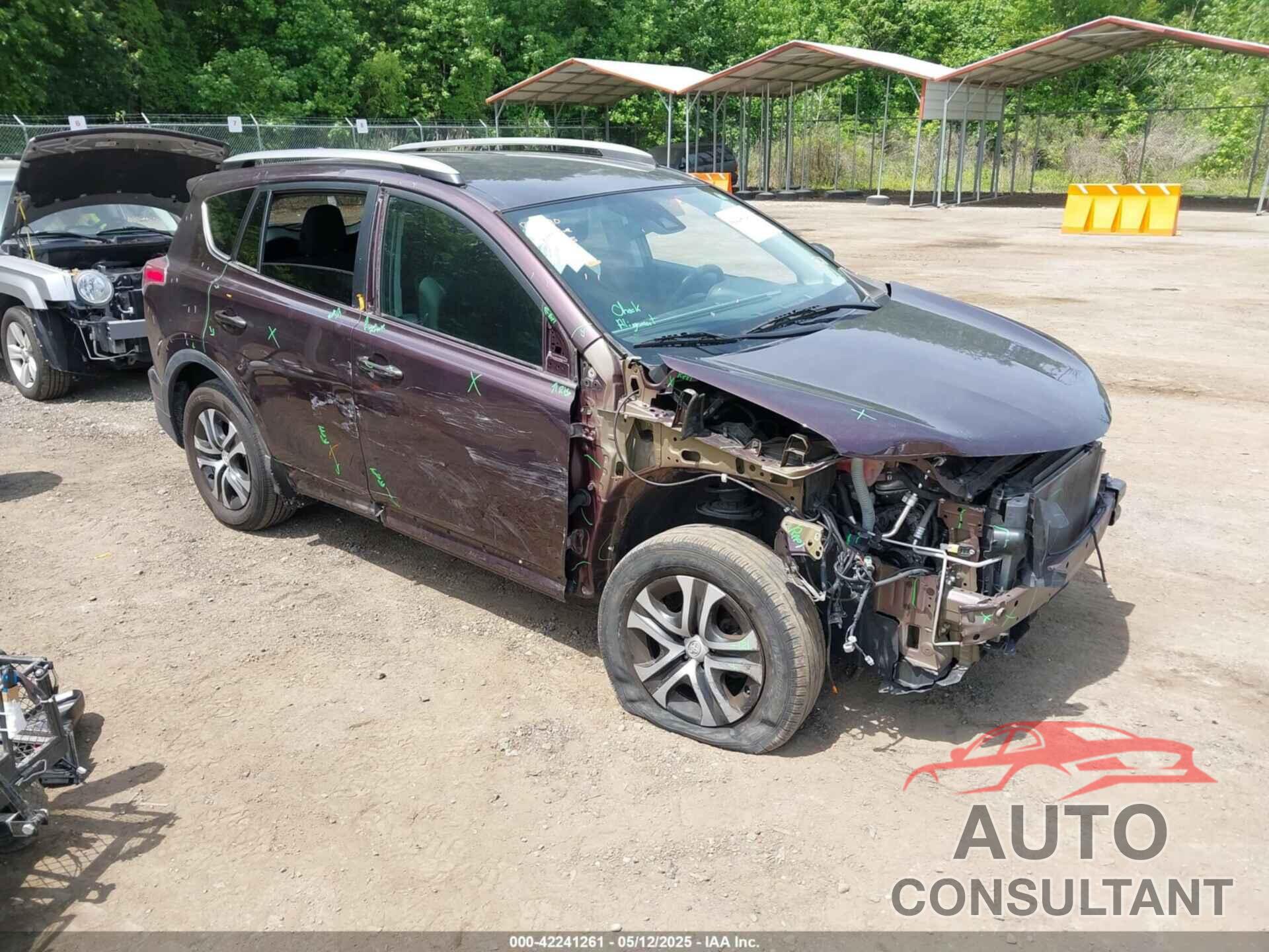 TOYOTA RAV4 2017 - 2T3ZFREV7HW362123