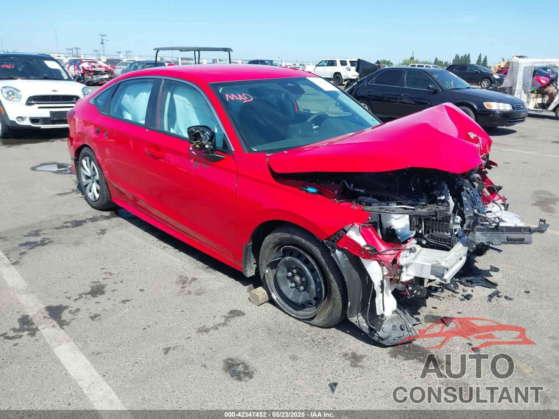 HONDA CIVIC 2024 - 2HGFE2F25RH576211