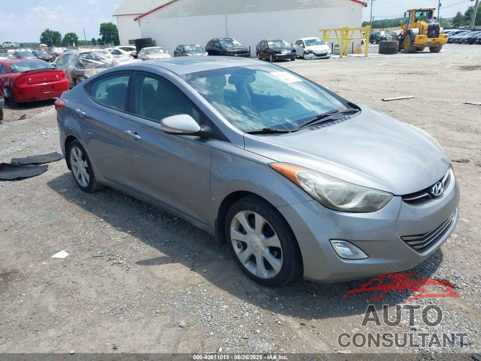 HYUNDAI ELANTRA 2012 - KMHDH4AE0CU474616