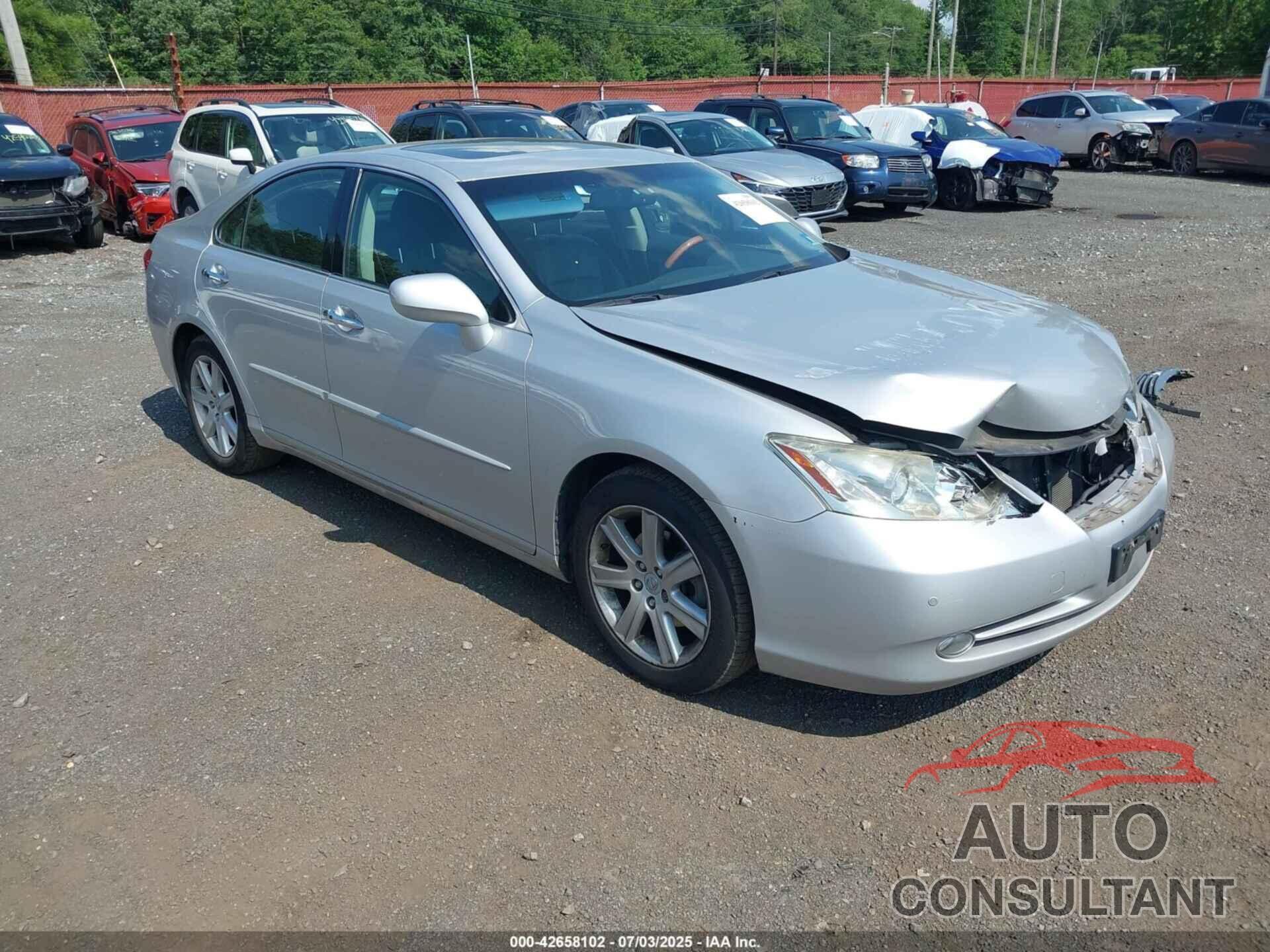 LEXUS ES 350 2009 - JTHBJ46G692340089