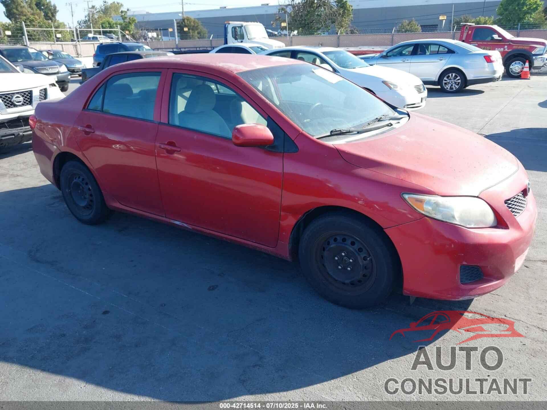 TOYOTA COROLLA 2010 - 1NXBU4EE5AZ307498