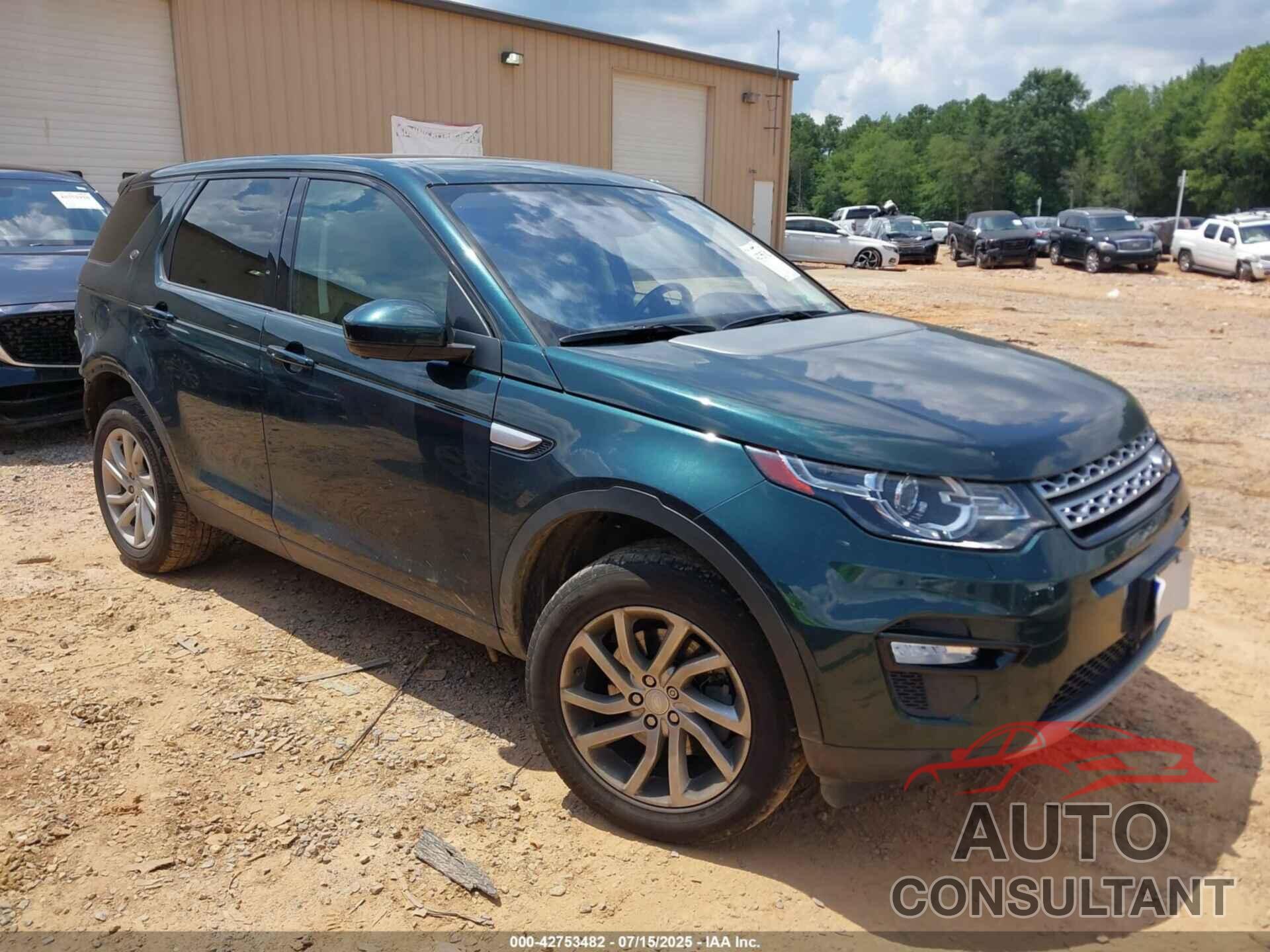 LAND ROVER DISCOVERY SPORT 2017 - SALCR2BG3HH679082