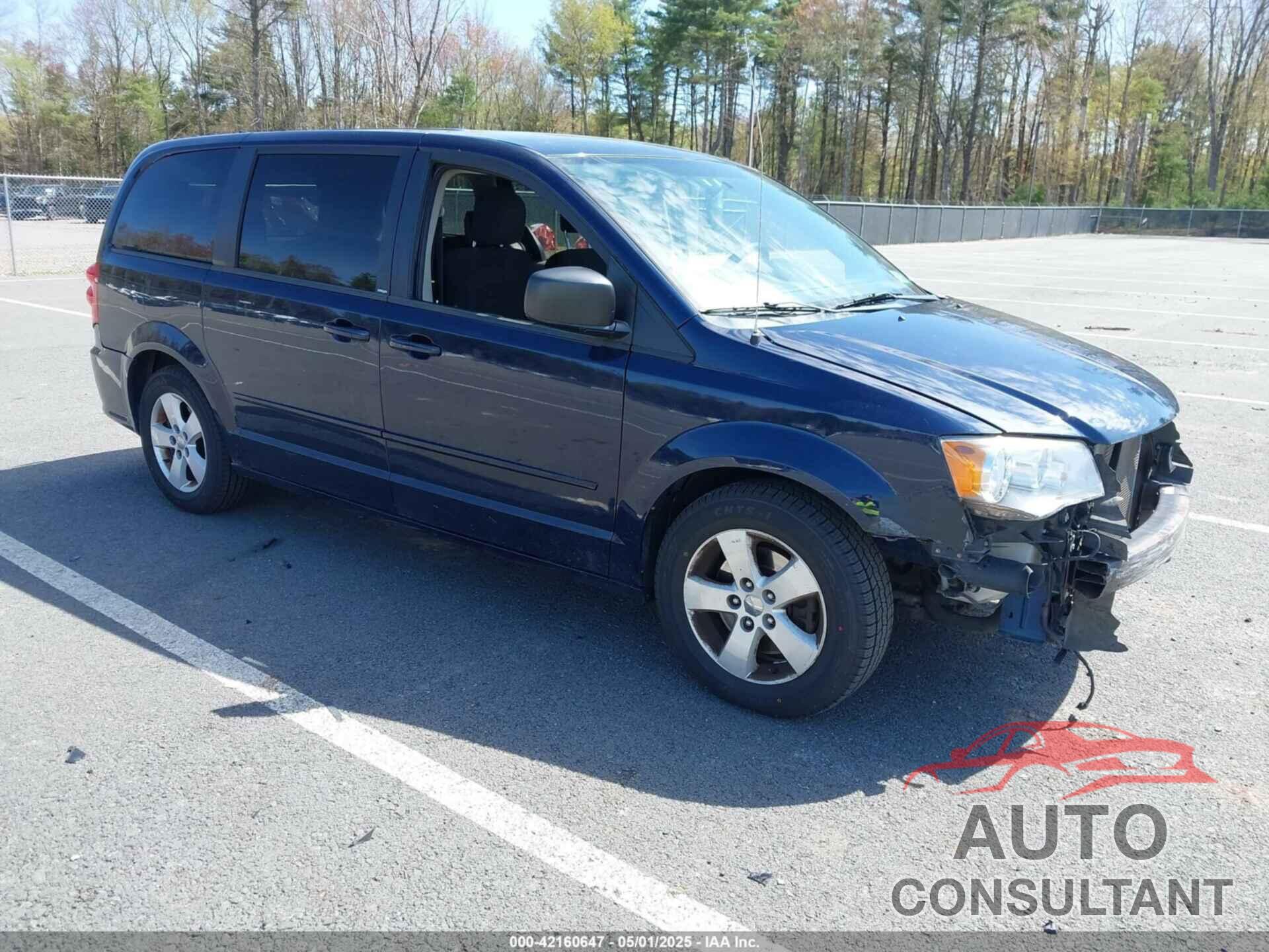 DODGE GRAND CARAVAN 2013 - 2C4RDGBG9DR624132