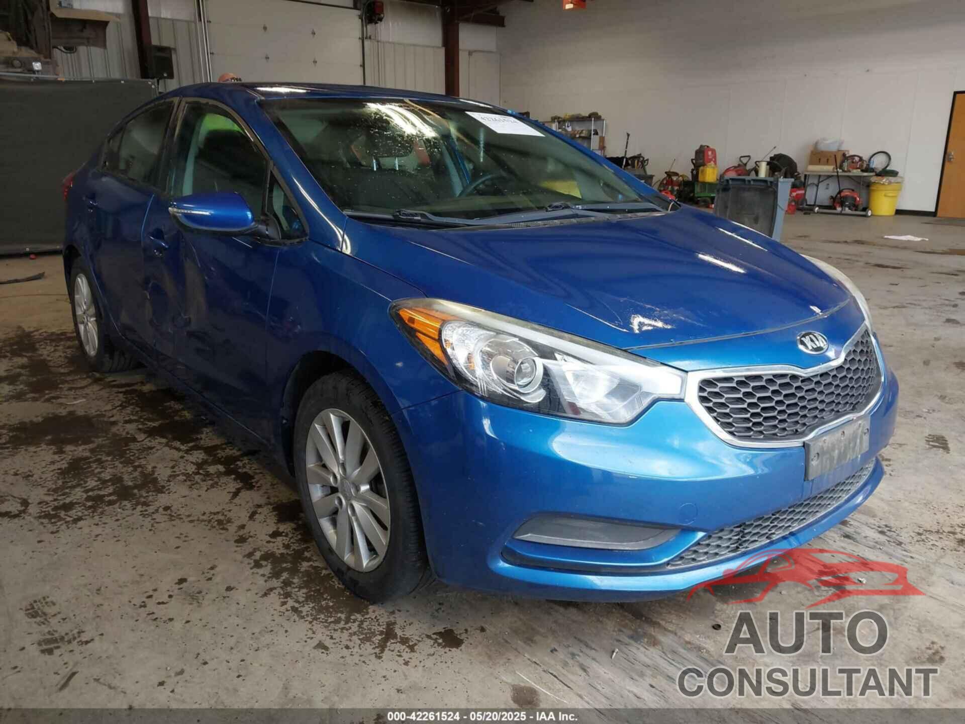 KIA FORTE 2014 - KNAFX4A65E5208477