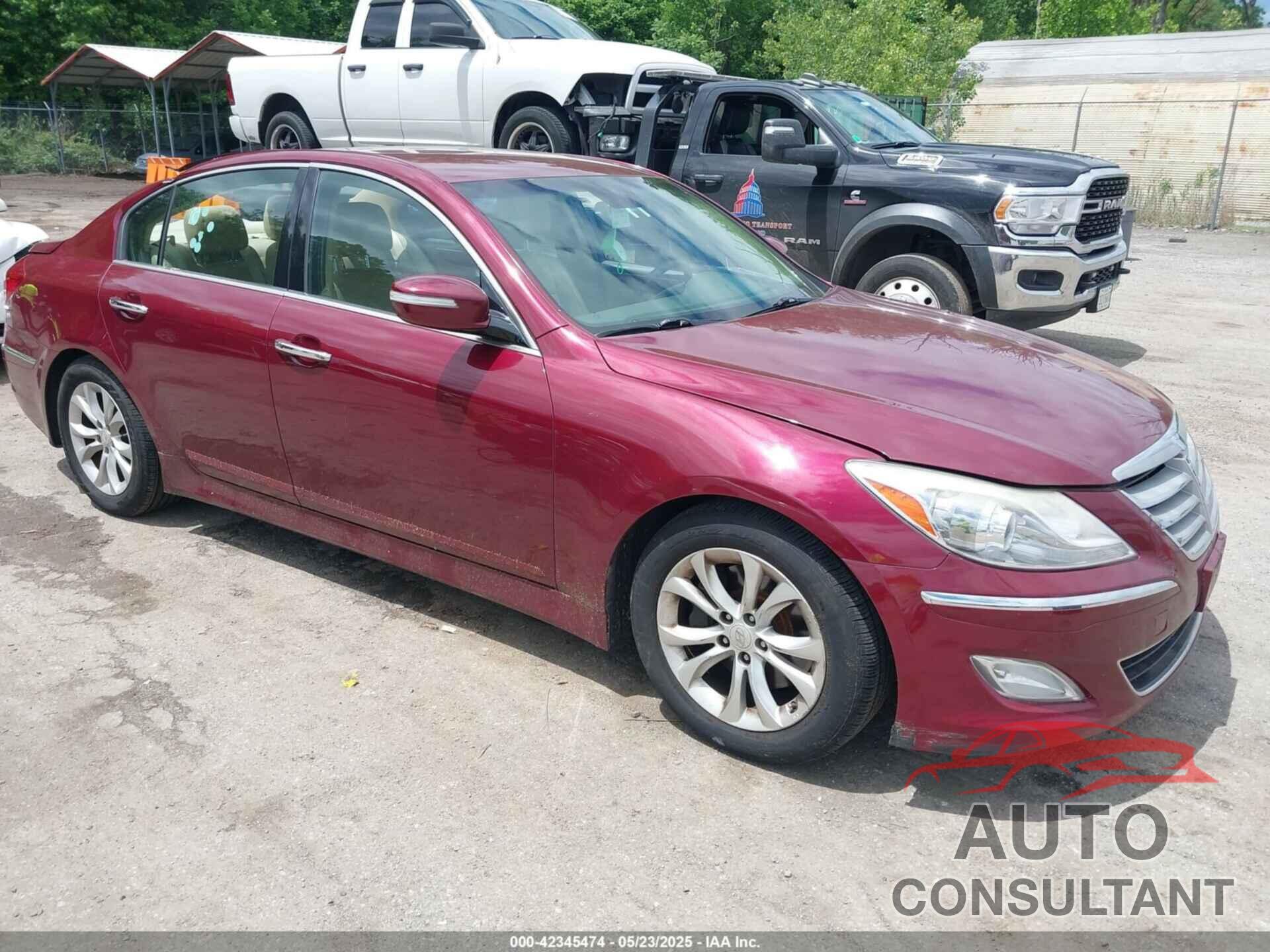 HYUNDAI GENESIS 2013 - KMHGC4DD4DU220424