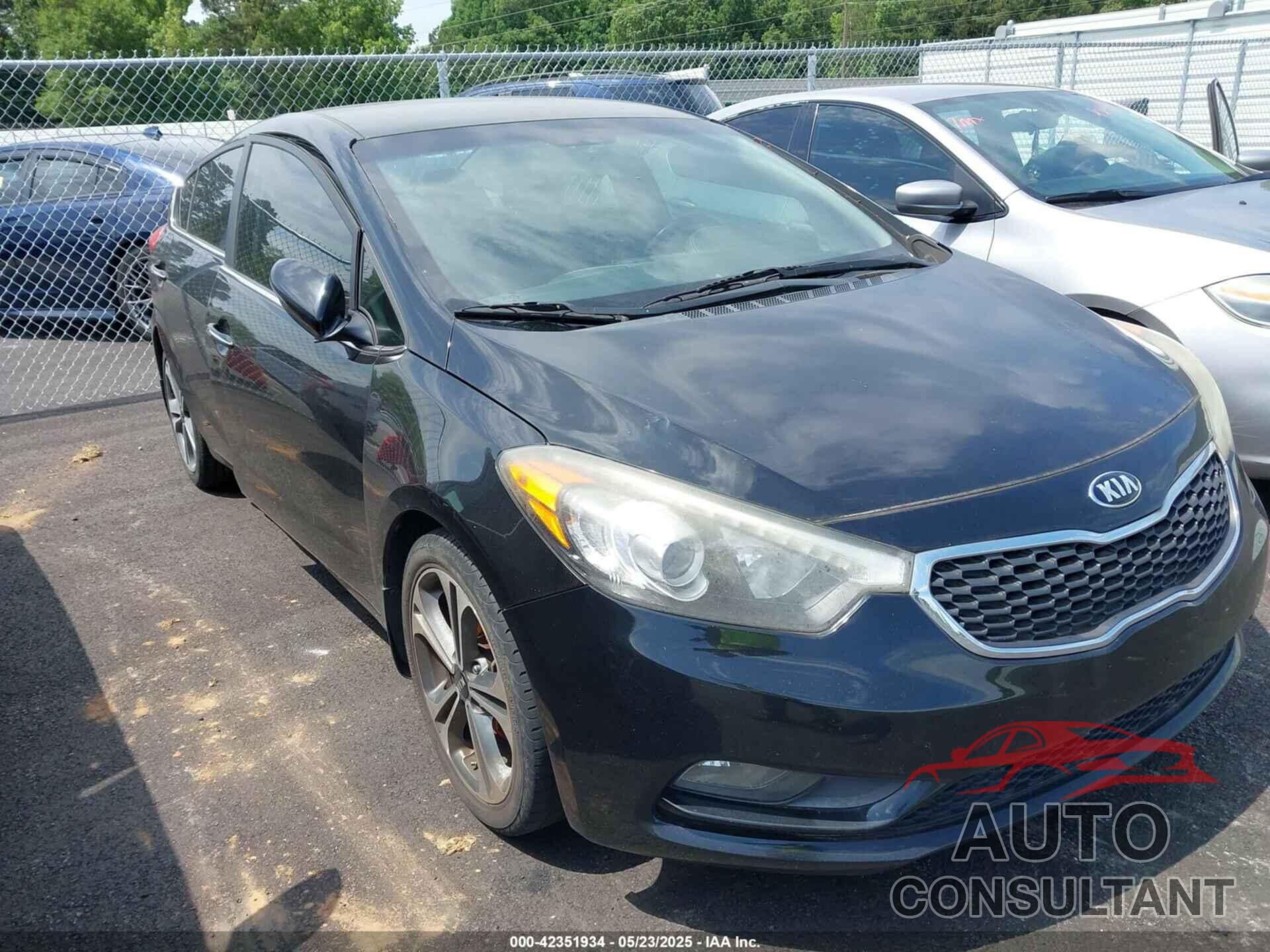 KIA FORTE 2016 - KNAFX4A80G5546678