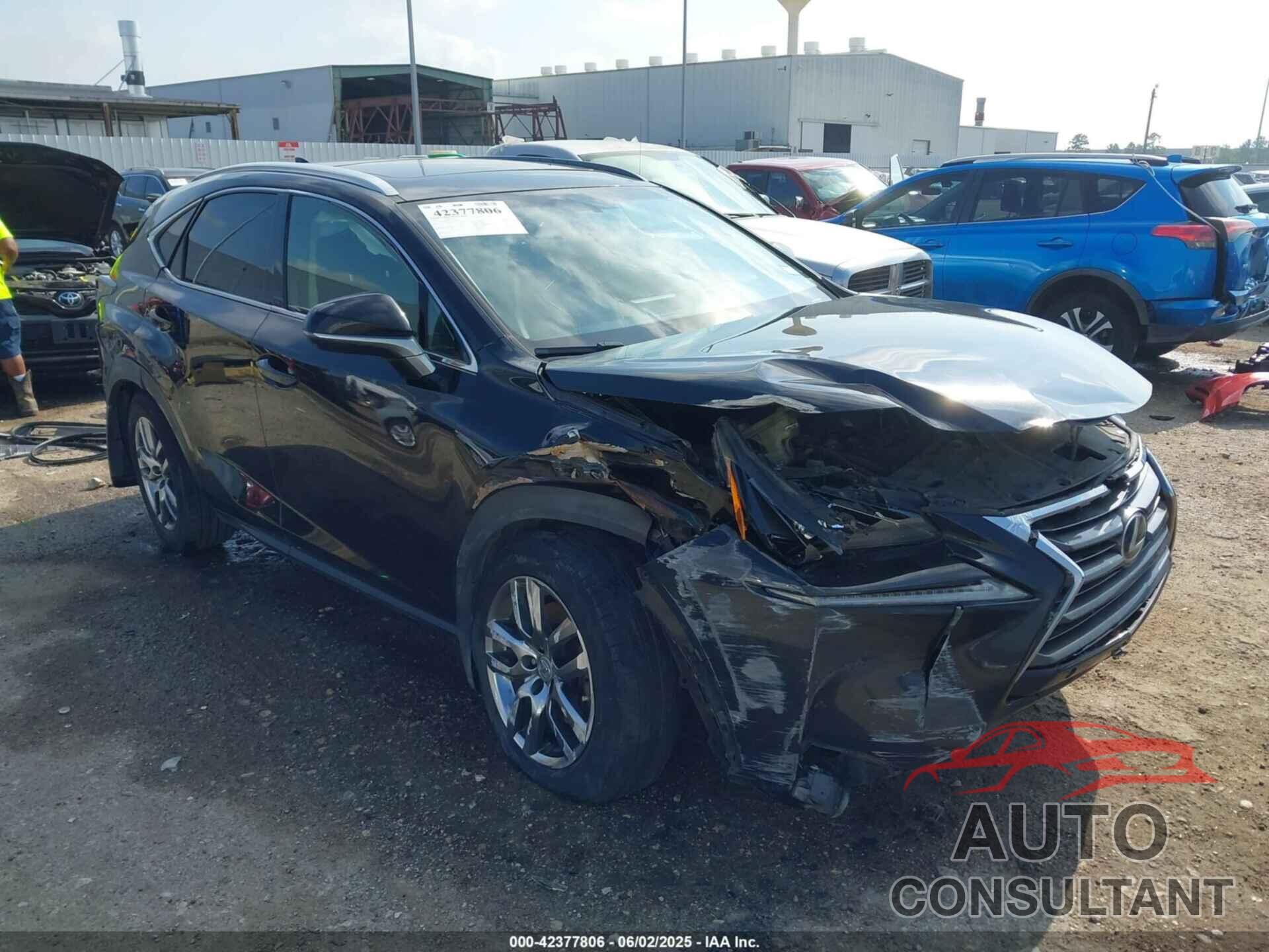 LEXUS NX 200T 2016 - JTJBARBZ6G2052153