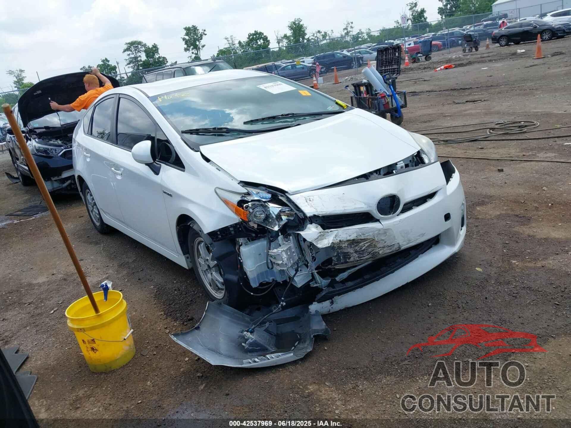 TOYOTA PRIUS 2010 - JTDKN3DU9A0194392