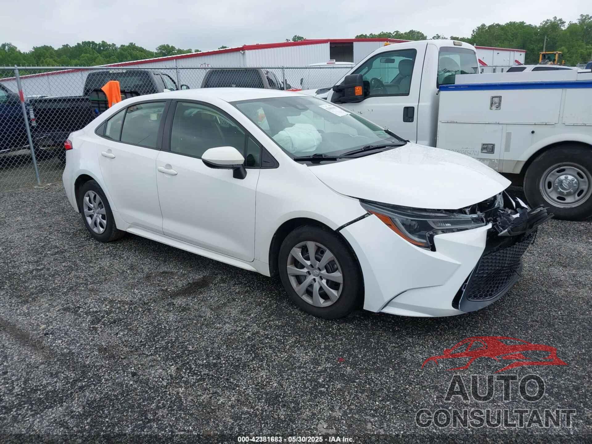 TOYOTA COROLLA 2020 - JTDEPRAE7LJ041501