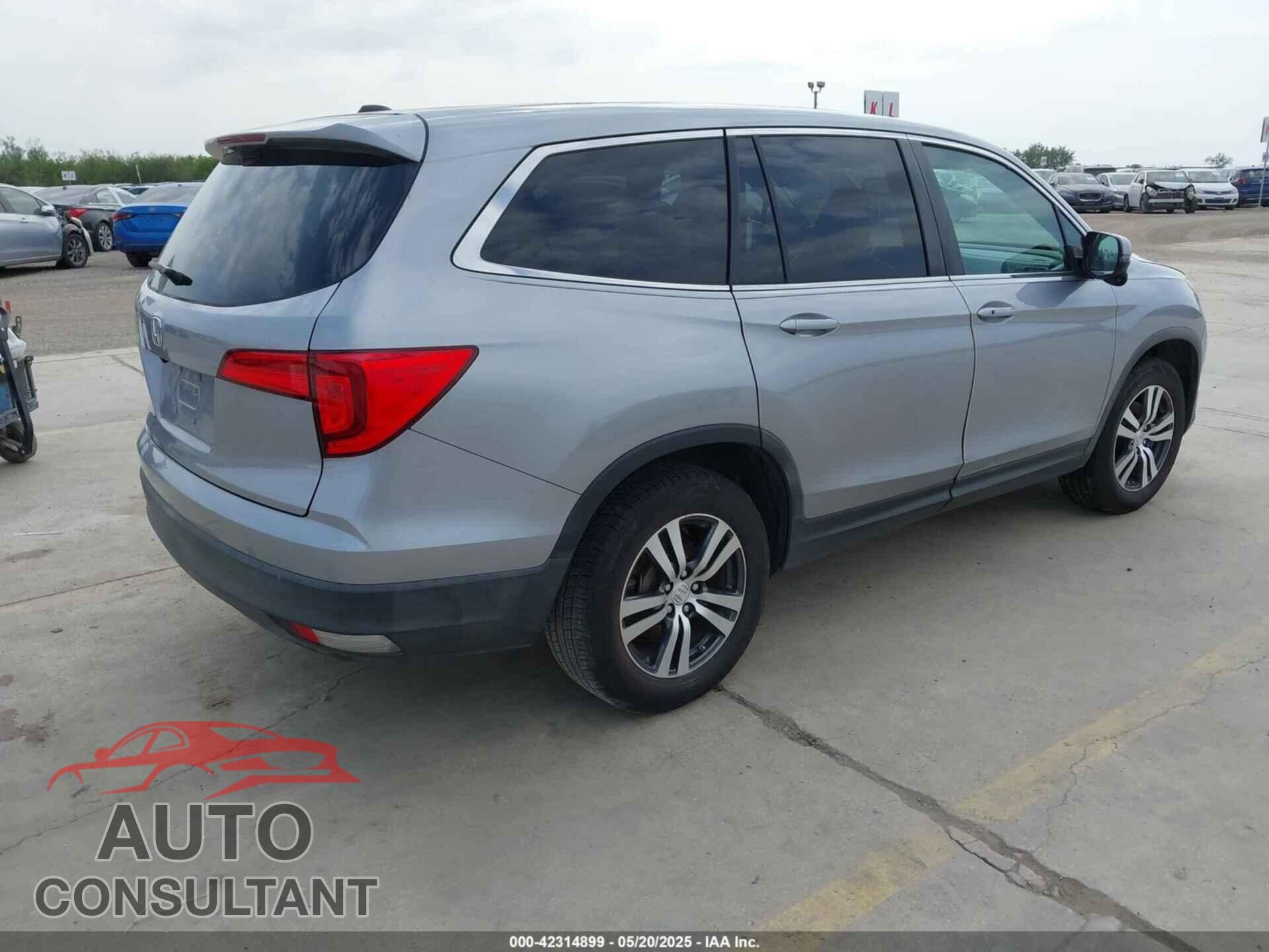 HONDA PILOT 2016 - 5FNYF5H84GB005299
