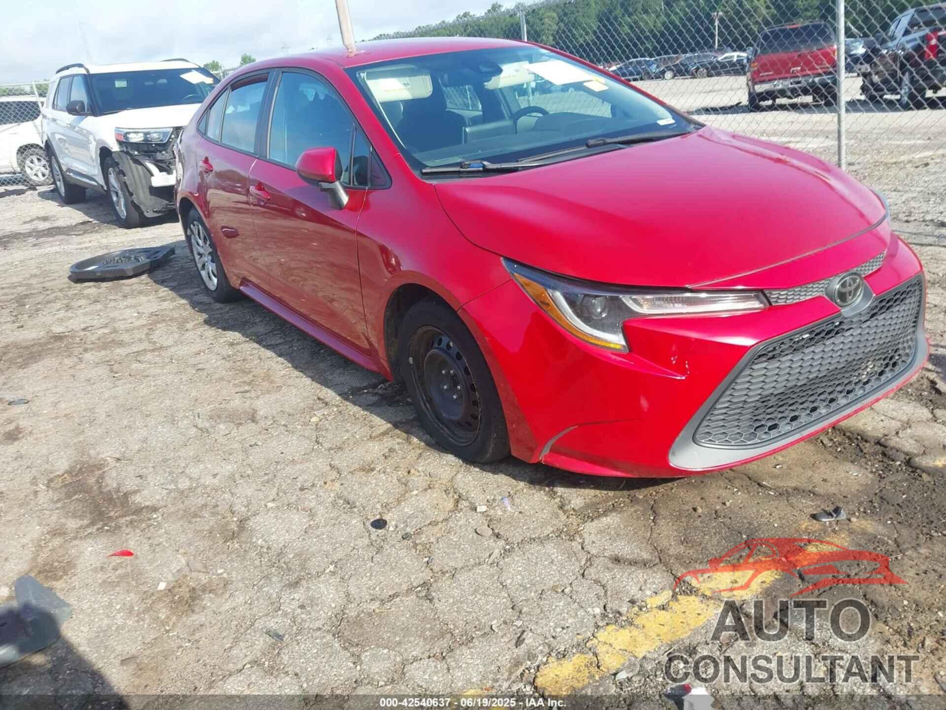 TOYOTA COROLLA 2020 - 5YFEPRAE3LP103553