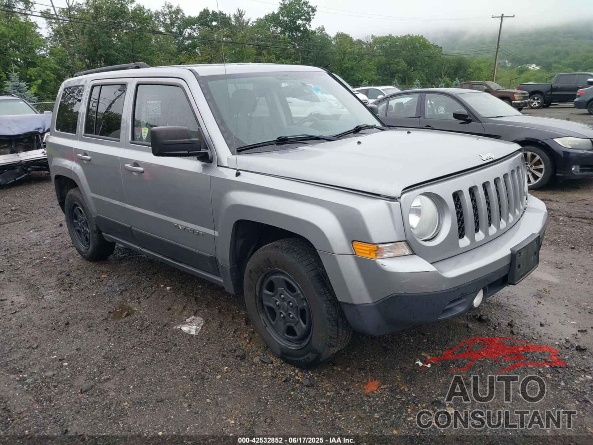 JEEP PATRIOT 2016 - 1C4NJPBB0GD800486
