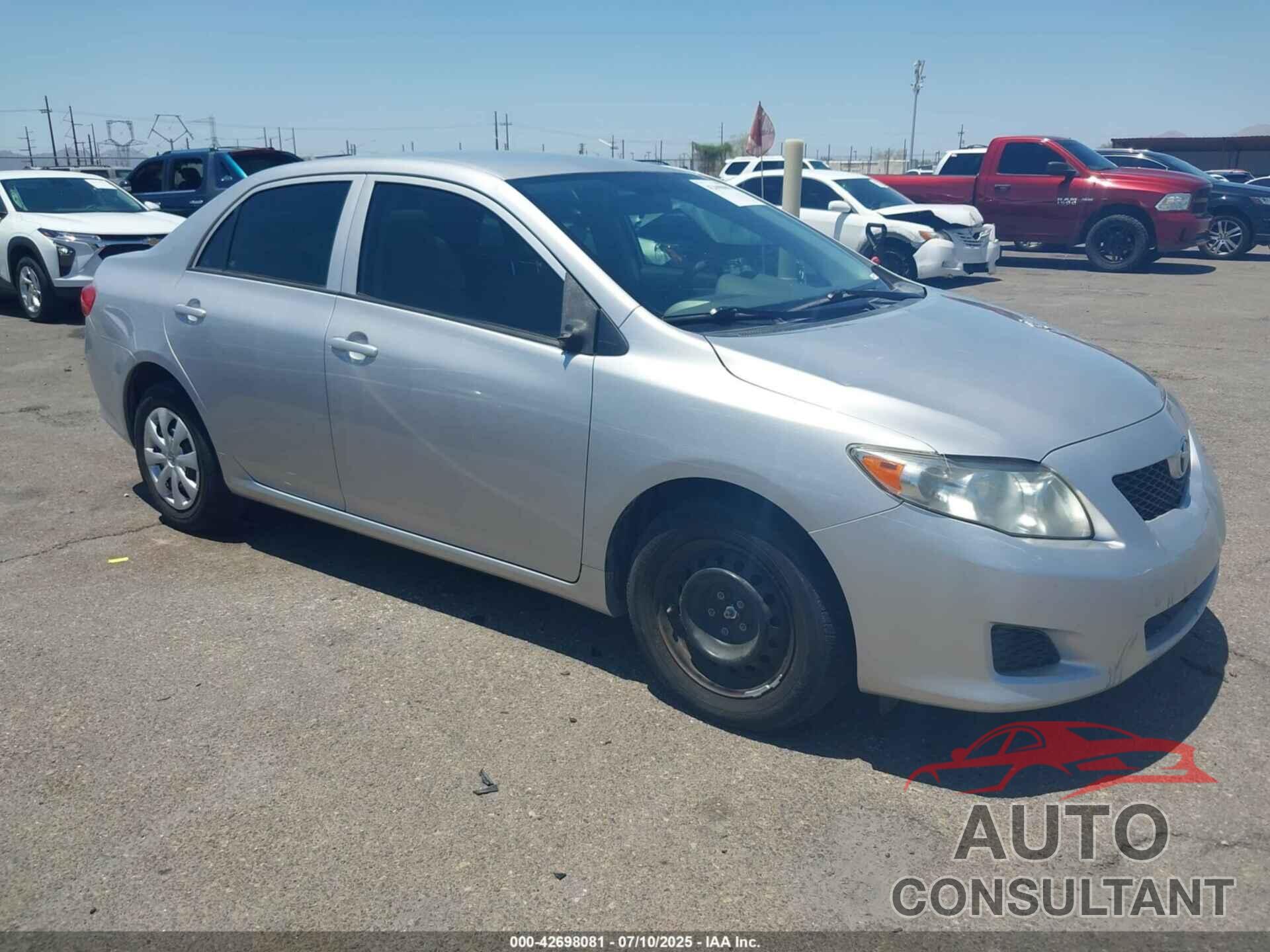 TOYOTA COROLLA 2010 - 1NXBU4EE3AZ361107