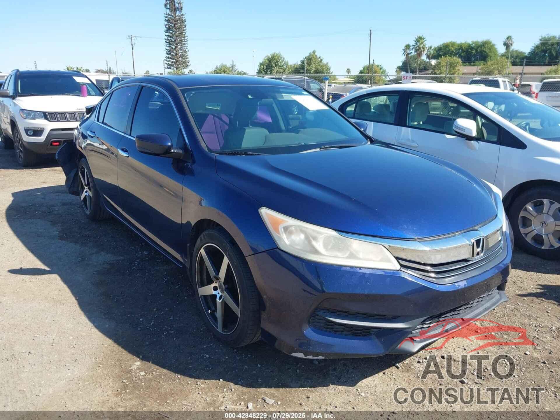 HONDA ACCORD 2016 - 1HGCR2F49GA063760