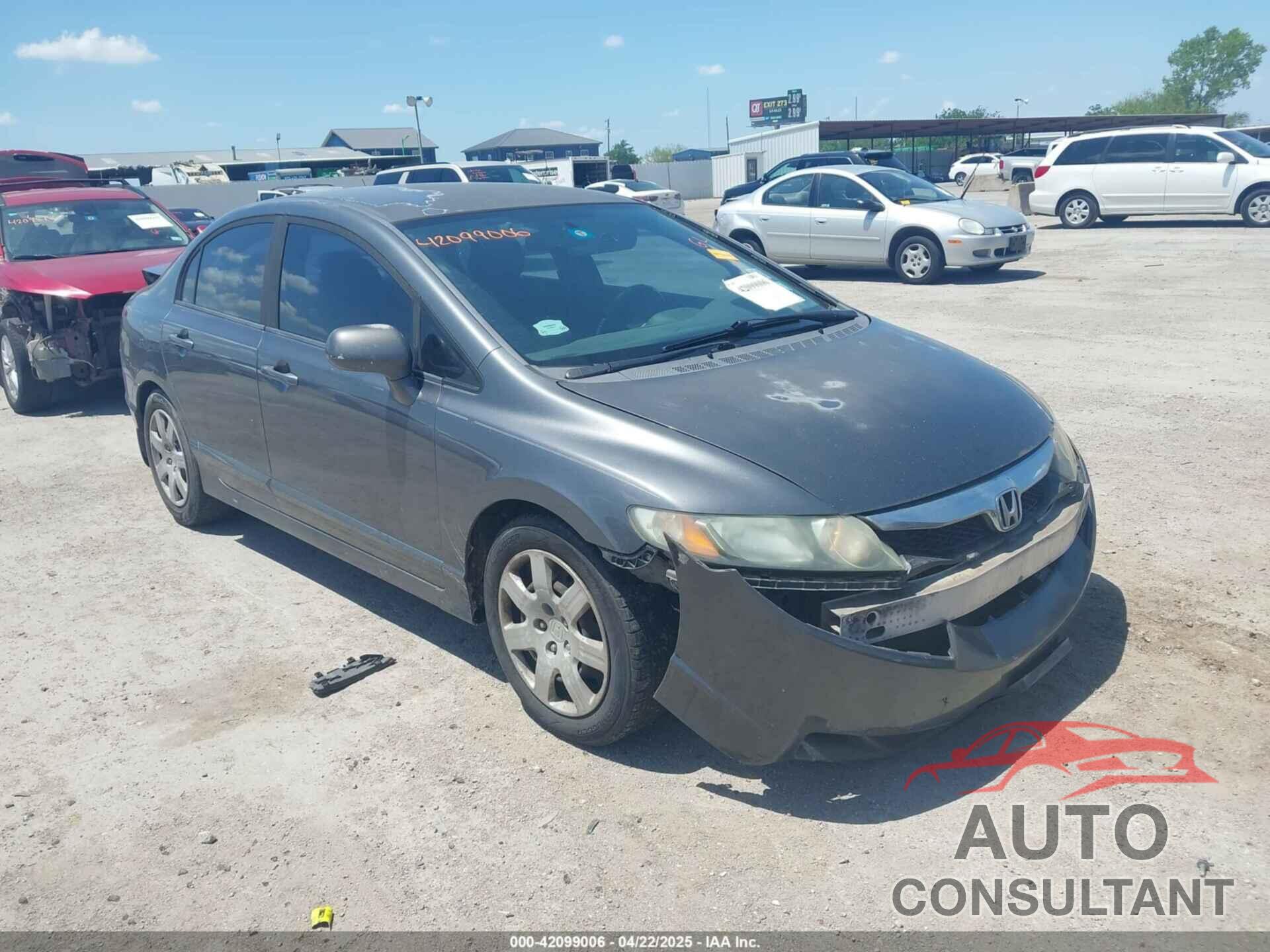 HONDA CIVIC 2010 - 19XFA1F56AE005681