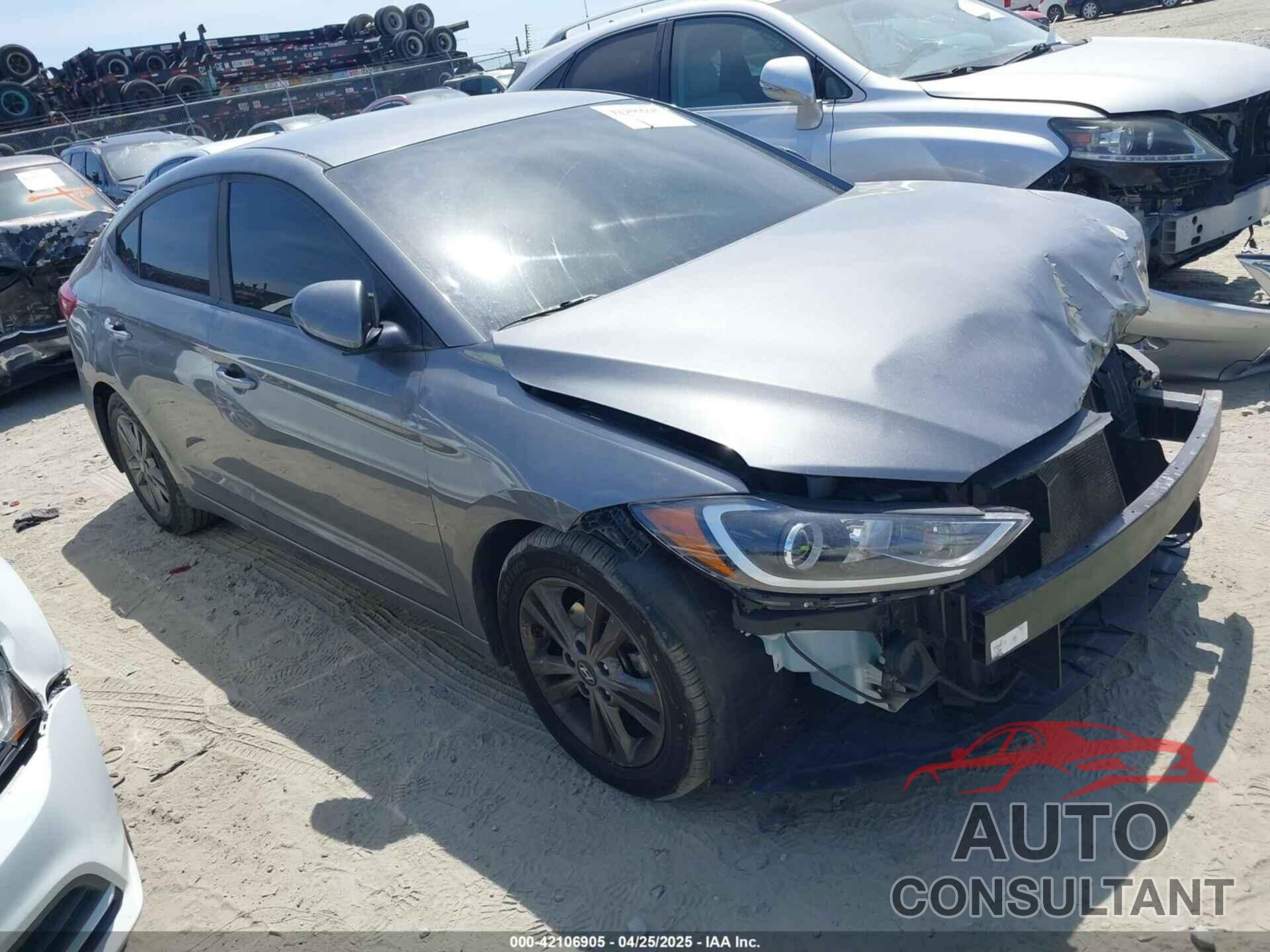 HYUNDAI ELANTRA 2018 - 5NPD84LF0JH264194