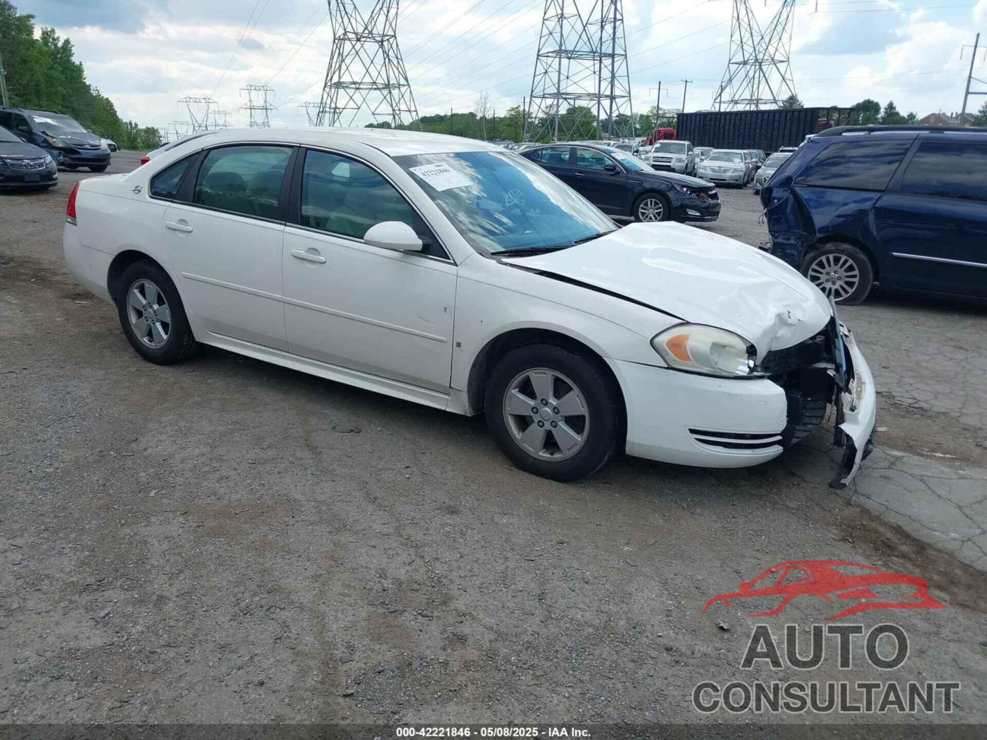 CHEVROLET IMPALA 2009 - 2G1WT57N491268009