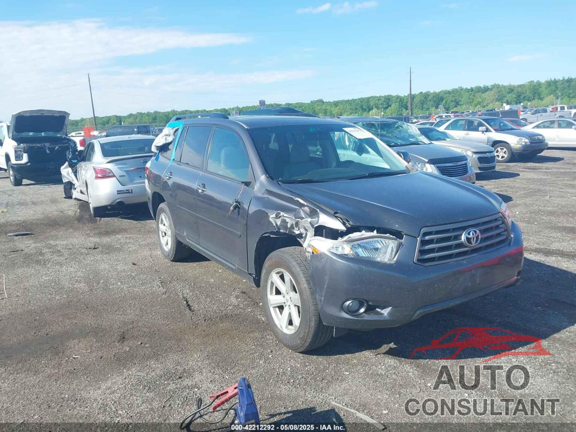 TOYOTA HIGHLANDER 2010 - 5TDJK3EH6AS023022