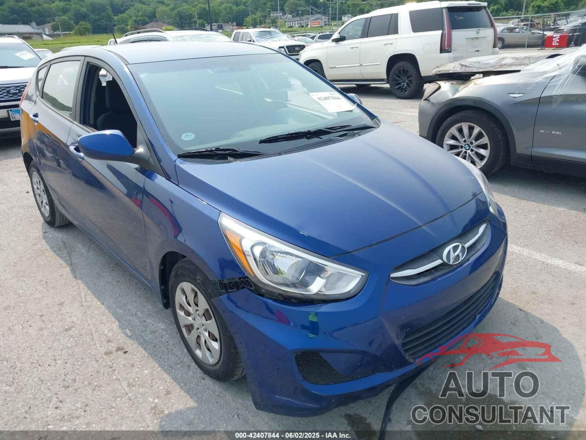 HYUNDAI ACCENT 2017 - KMHCT5AEXHU325198