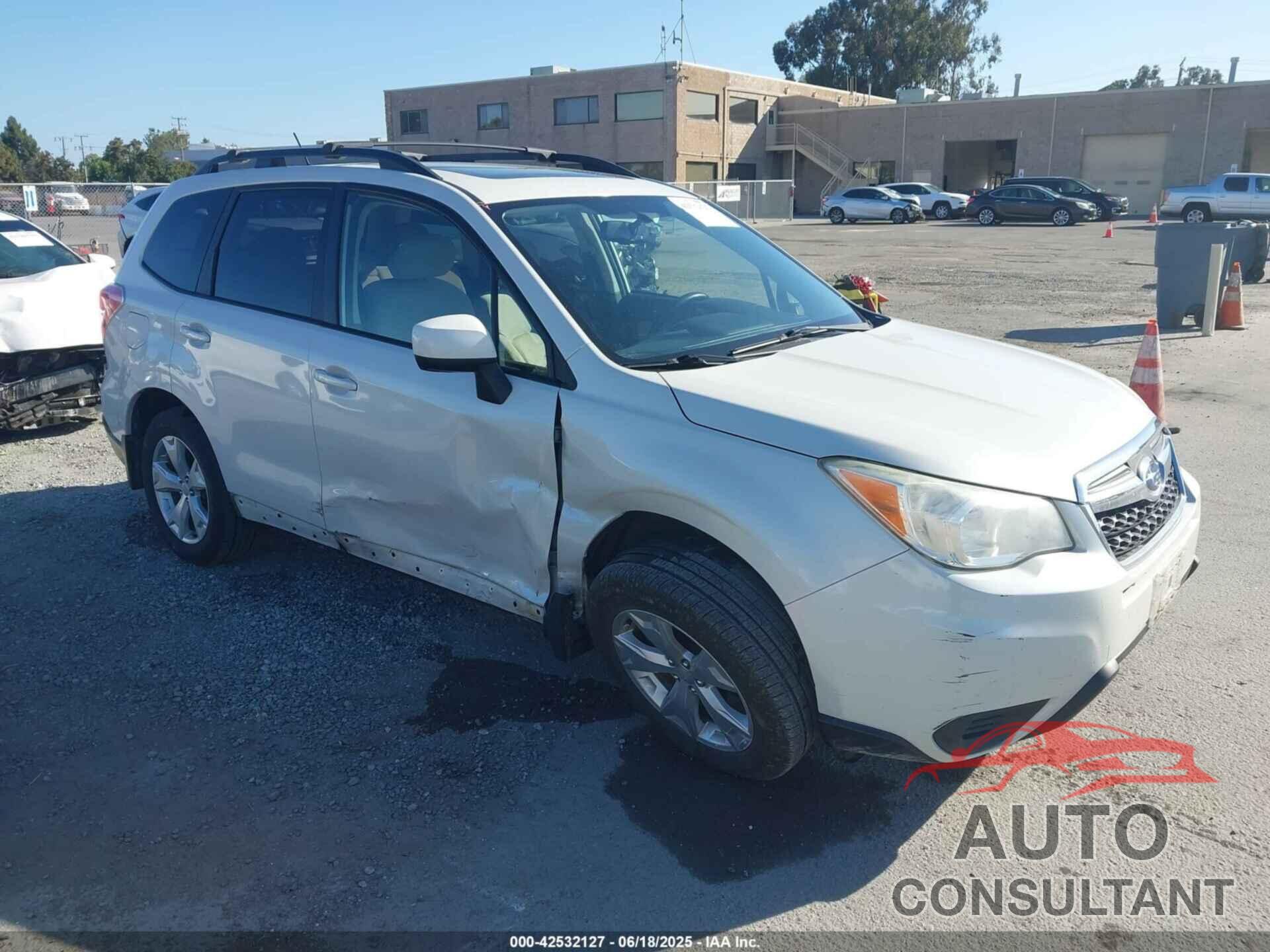 SUBARU FORESTER 2014 - JF2SJAEC1EH447400