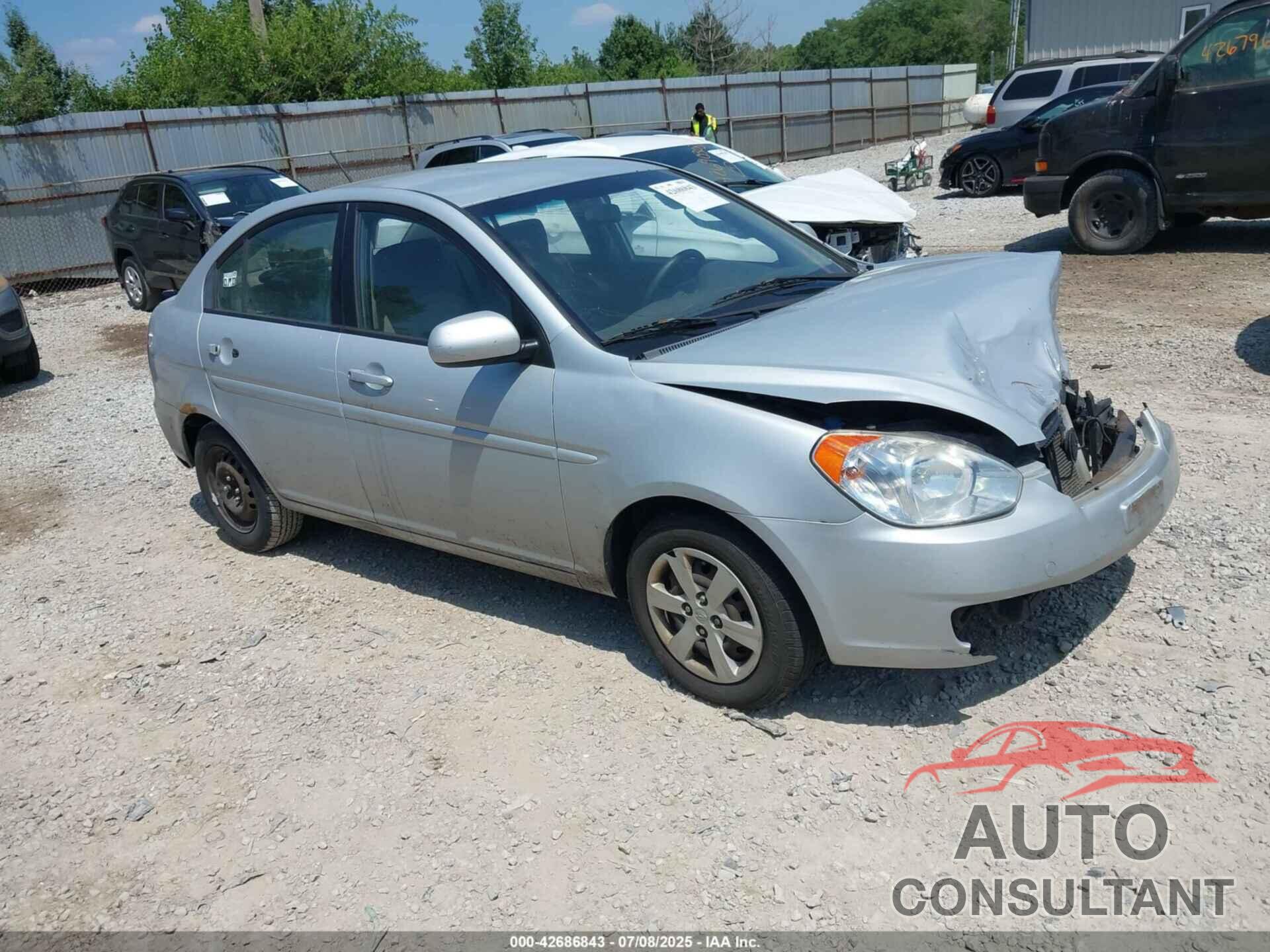 HYUNDAI ACCENT 2010 - KMHCN4AC6AU492294