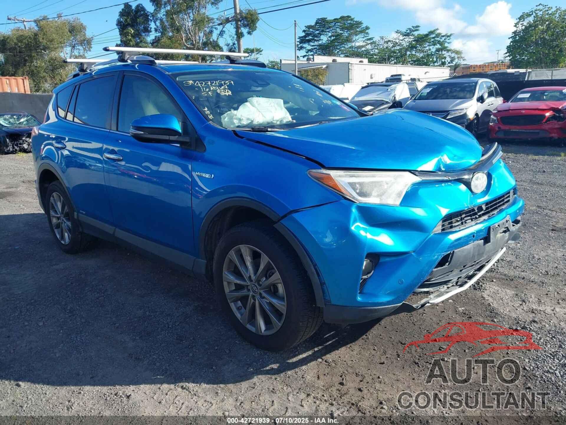 TOYOTA RAV4 HYBRID 2016 - JTMDJREV1GD017898