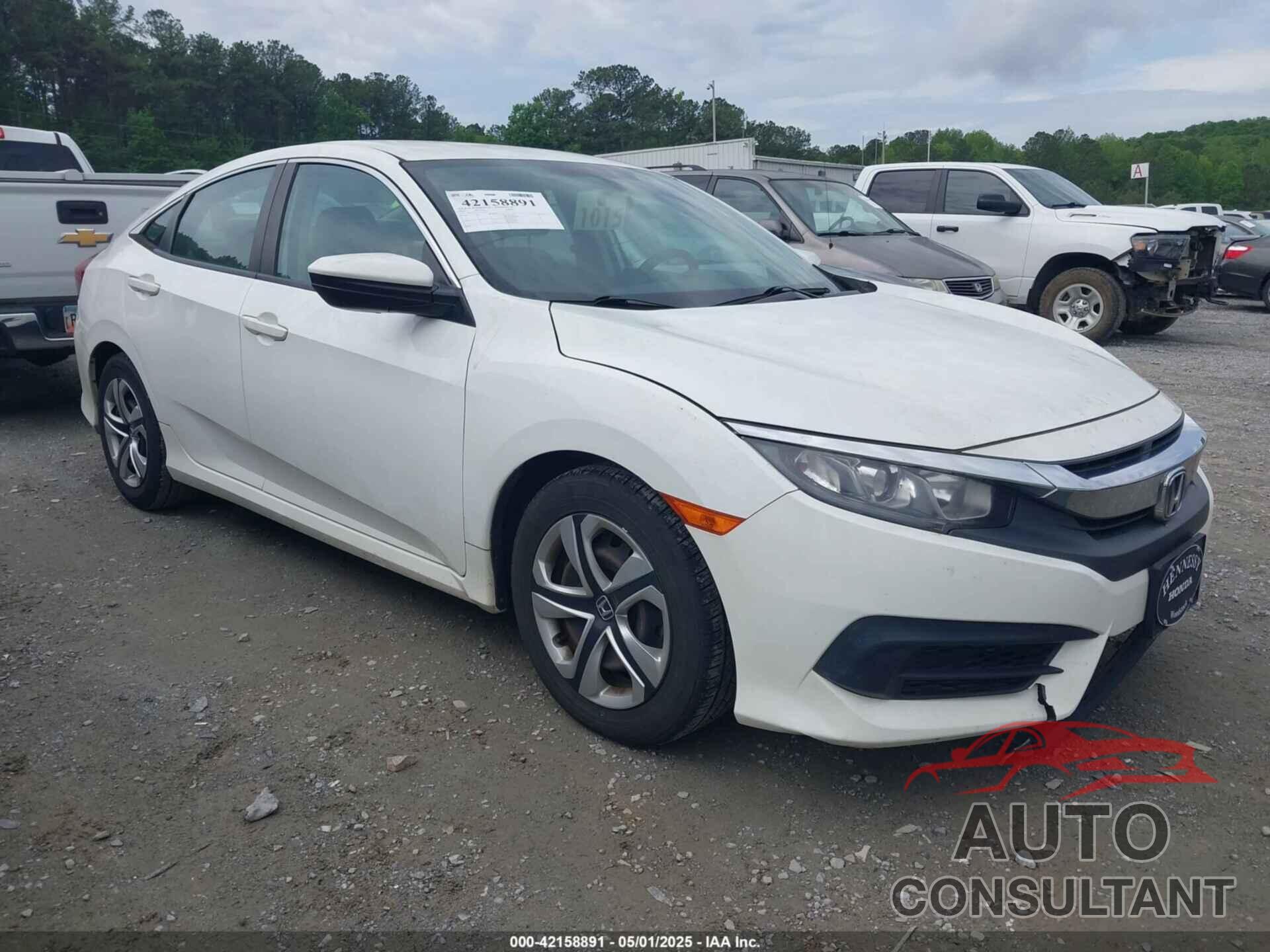 HONDA CIVIC 2016 - 19XFC2E57GE007126