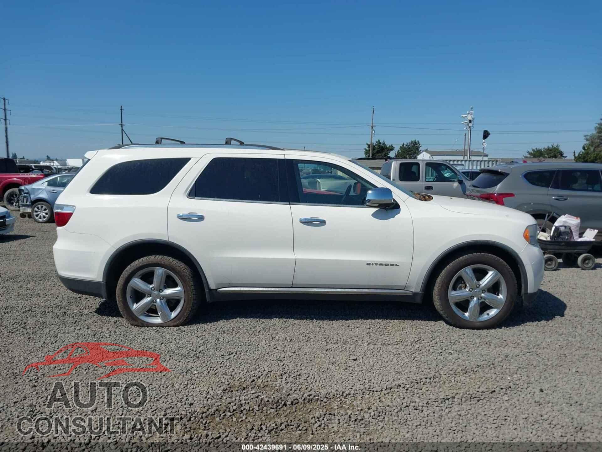 DODGE DURANGO 2012 - 1C4RDJEG4CC131247
