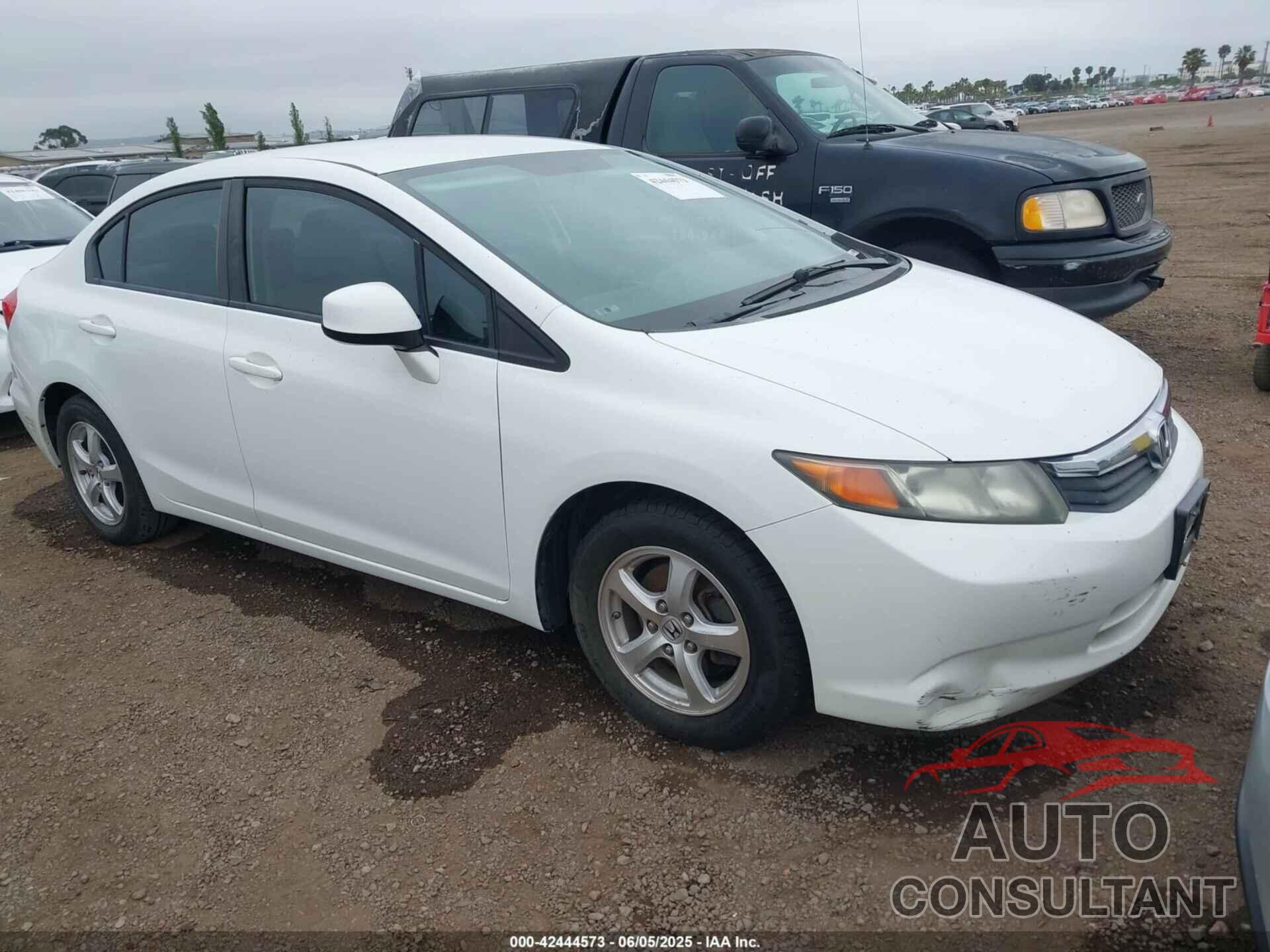 HONDA CIVIC SDN 2012 - 19XFB5F54CE002124