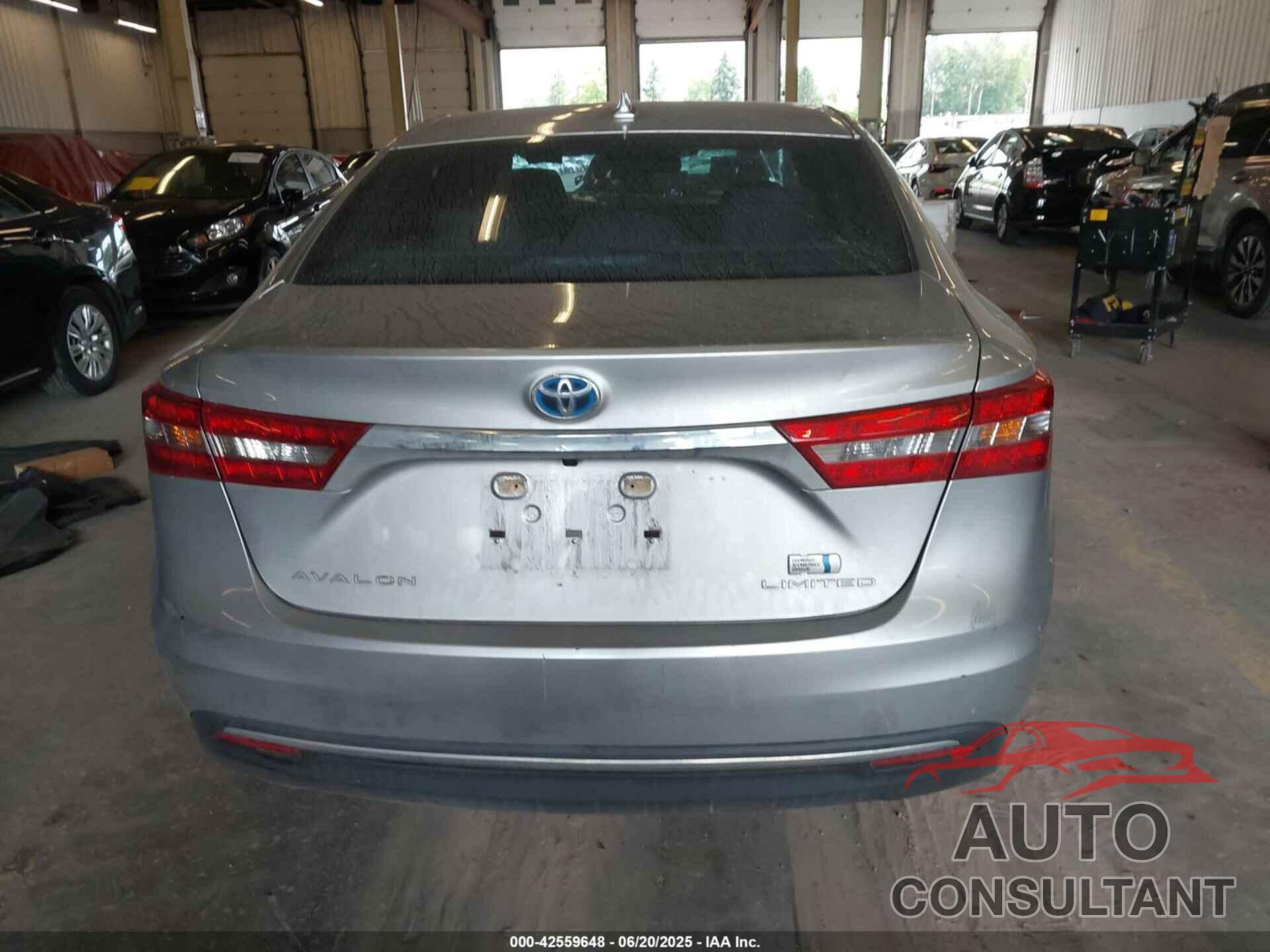 TOYOTA AVALON HYBRID 2017 - 4T1BD1EB6HU058952