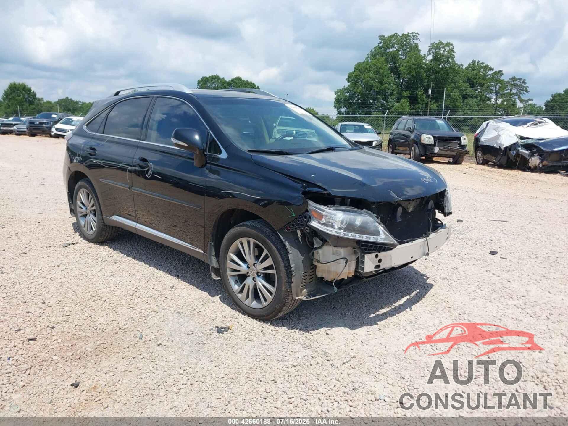 LEXUS RX 350 2013 - 2T2ZK1BA0DC116481