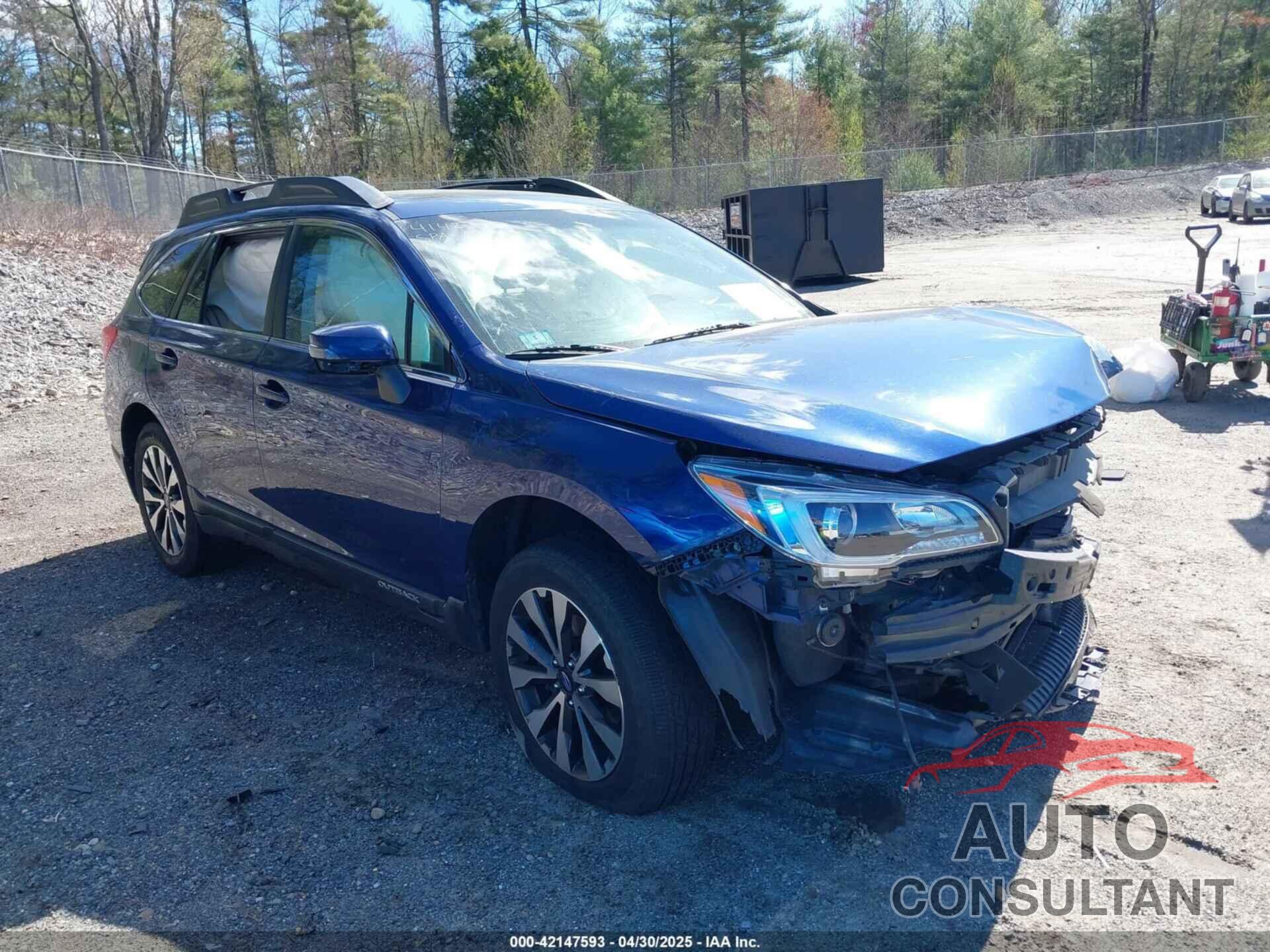 SUBARU OUTBACK 2015 - 4S4BSALC7F3222987