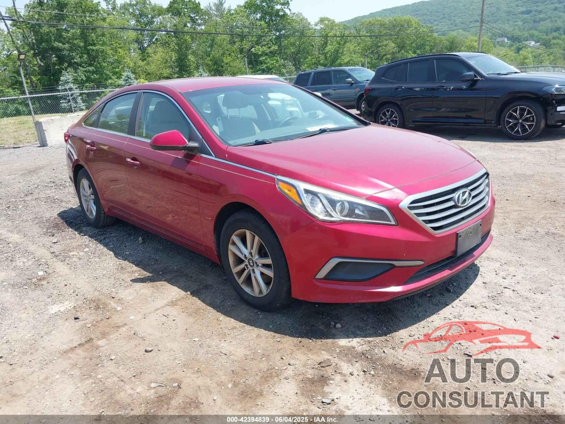 HYUNDAI SONATA 2016 - 5NPE24AF8GH365128