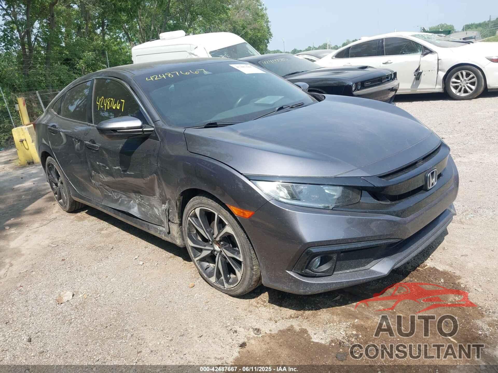 HONDA CIVIC 2019 - 2HGFC2F85KH590867