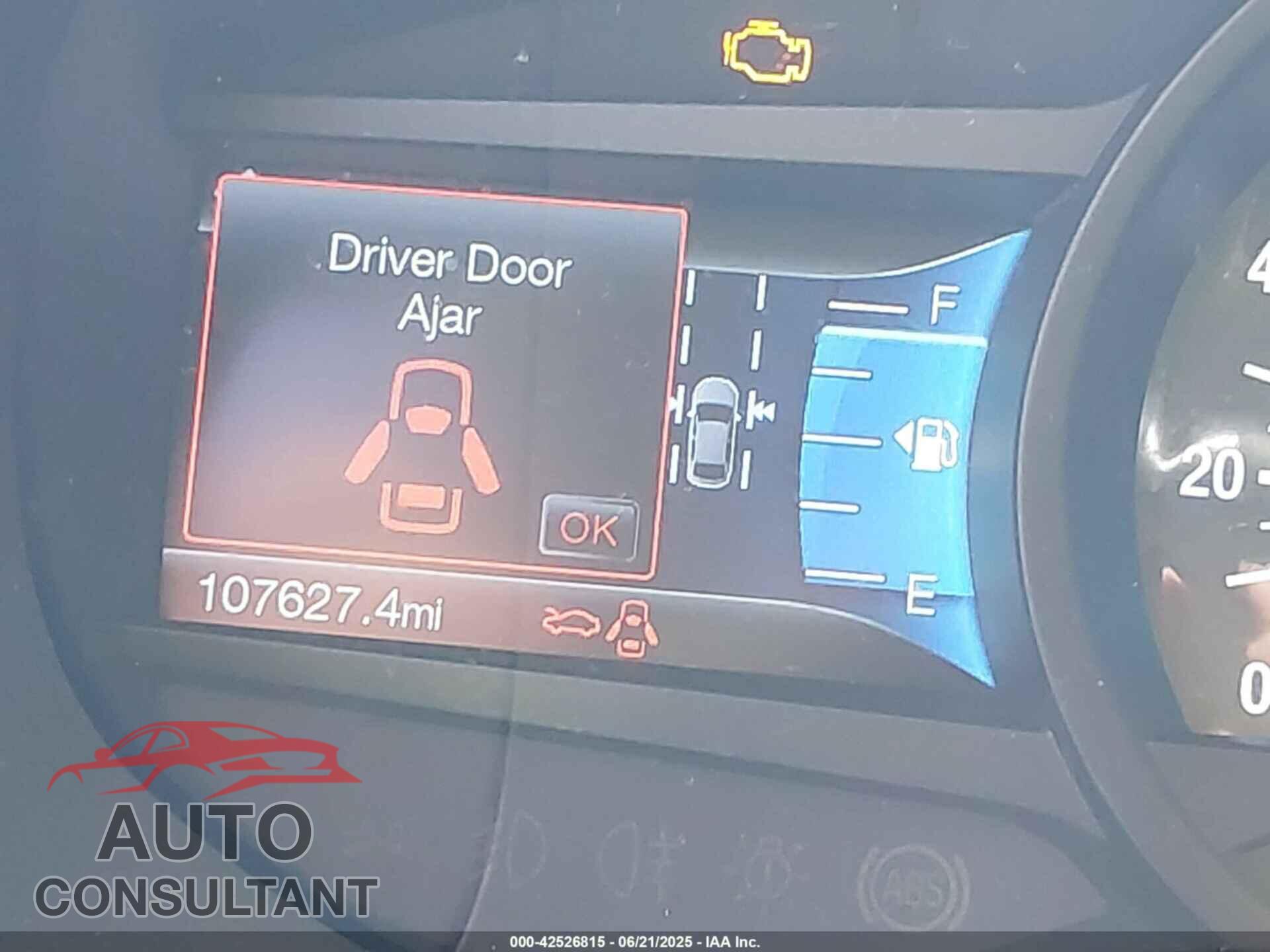 FORD EDGE 2015 - 2FMTK4AP2FBC02027