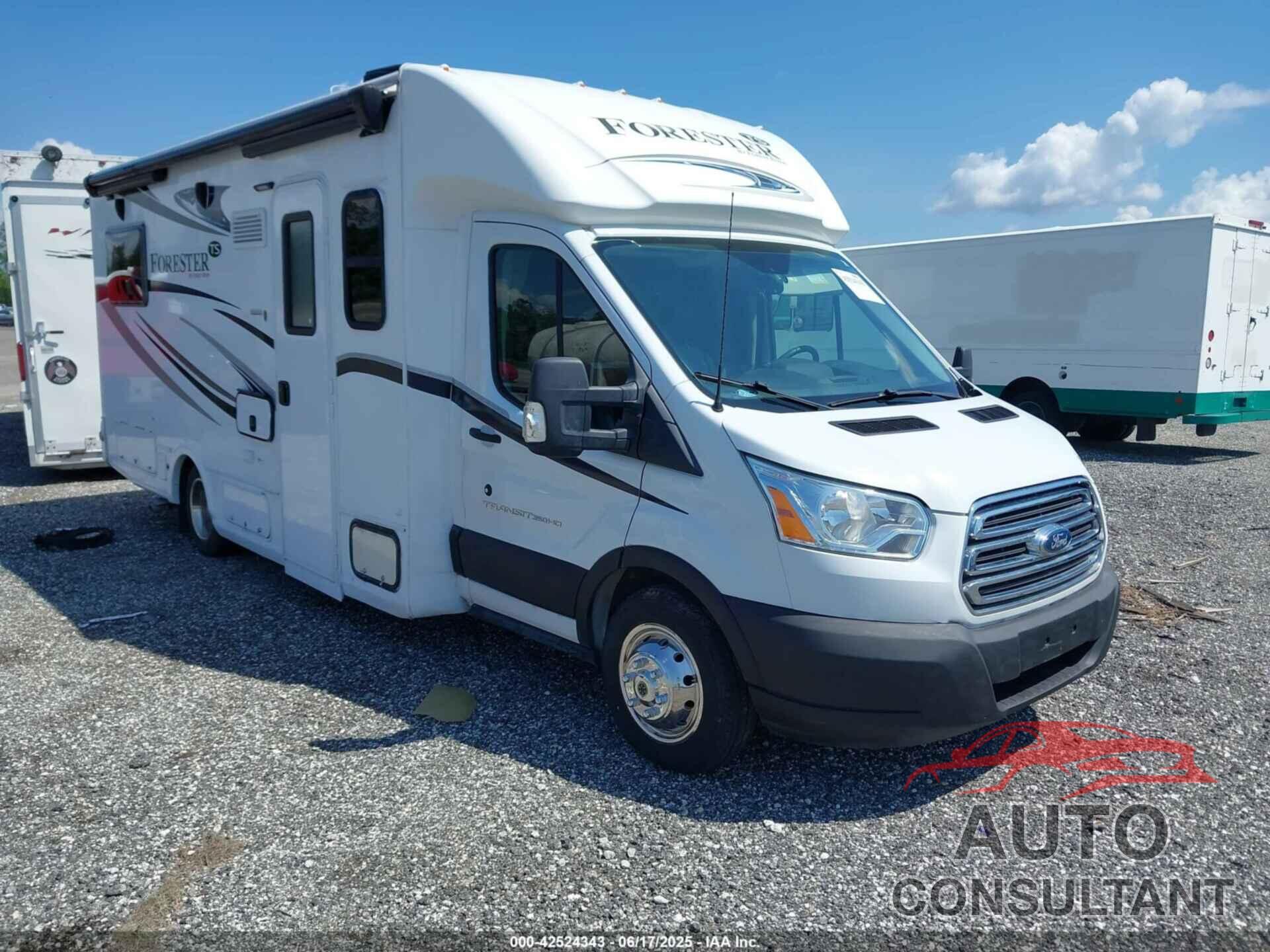 FORD TRANSIT-350 CUTAWAY 2019 - 1FDWS9PM4GKB26065