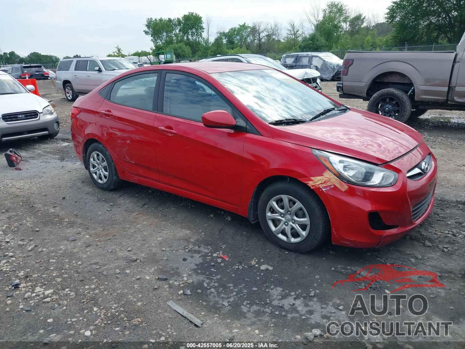 HYUNDAI ACCENT 2013 - KMHCT4AE8DU293260