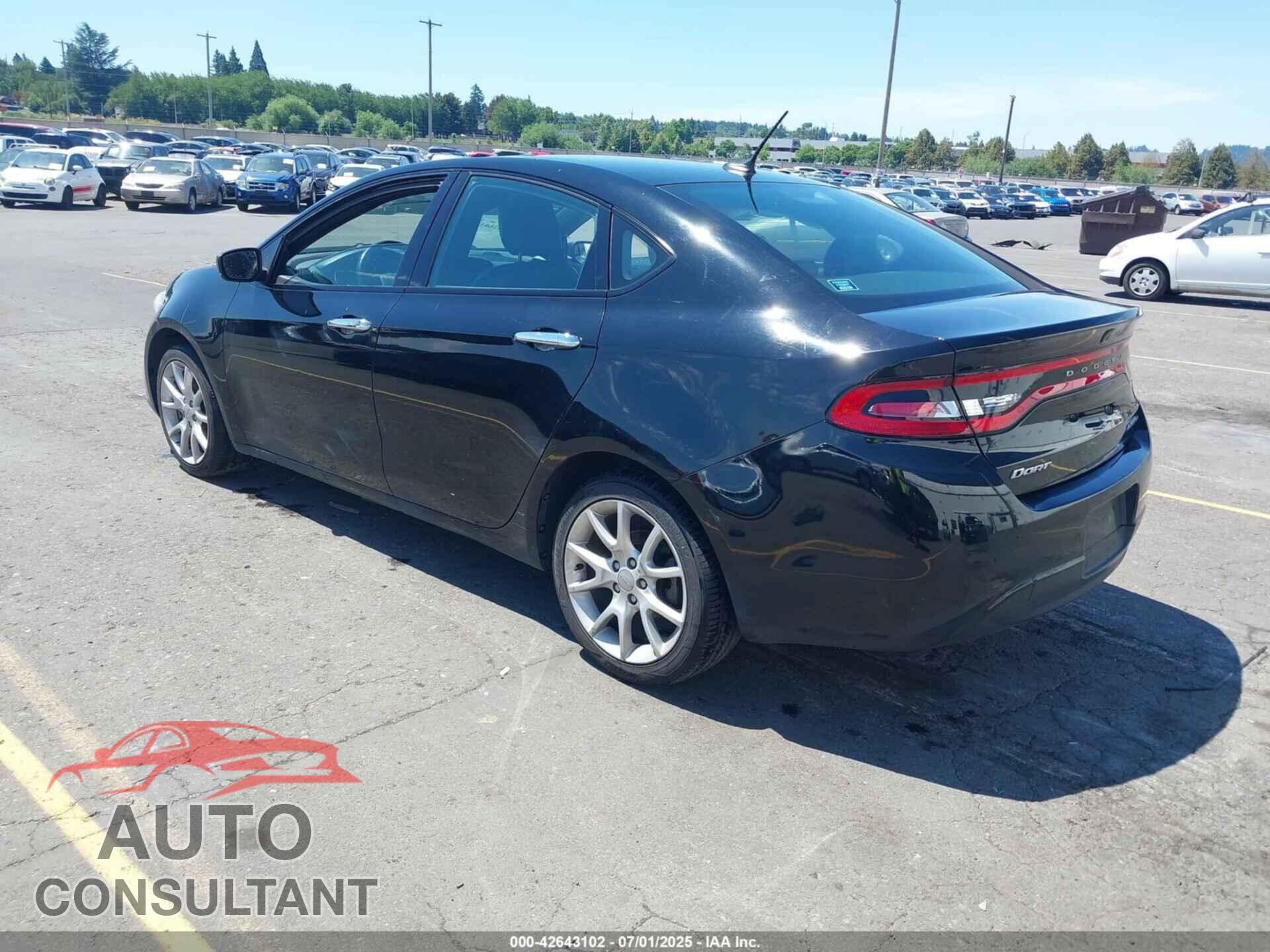 DODGE DART 2013 - 1C3CDFCA5DD106150