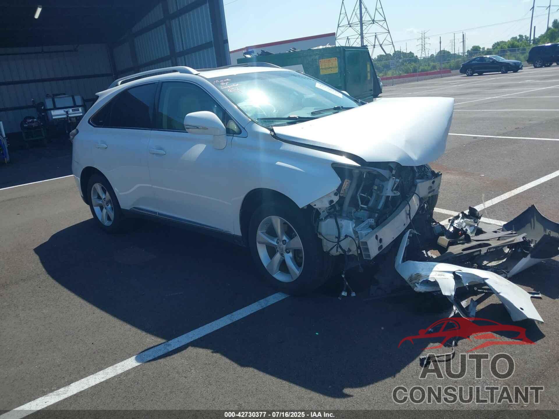 LEXUS RX 350 2015 - 2T2BK1BA2FC259646