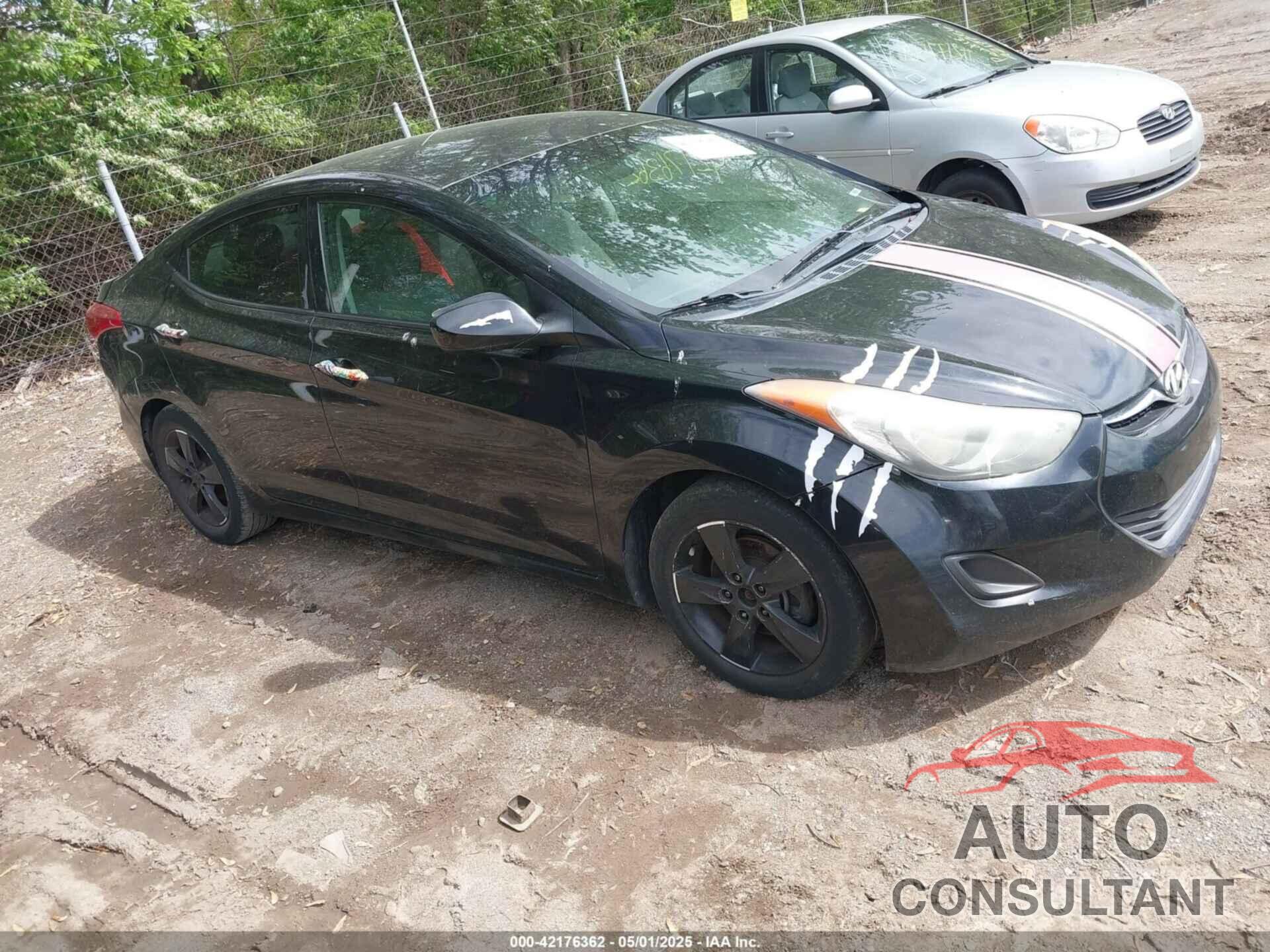 HYUNDAI ELANTRA 2013 - 5NPDH4AE5DH247616