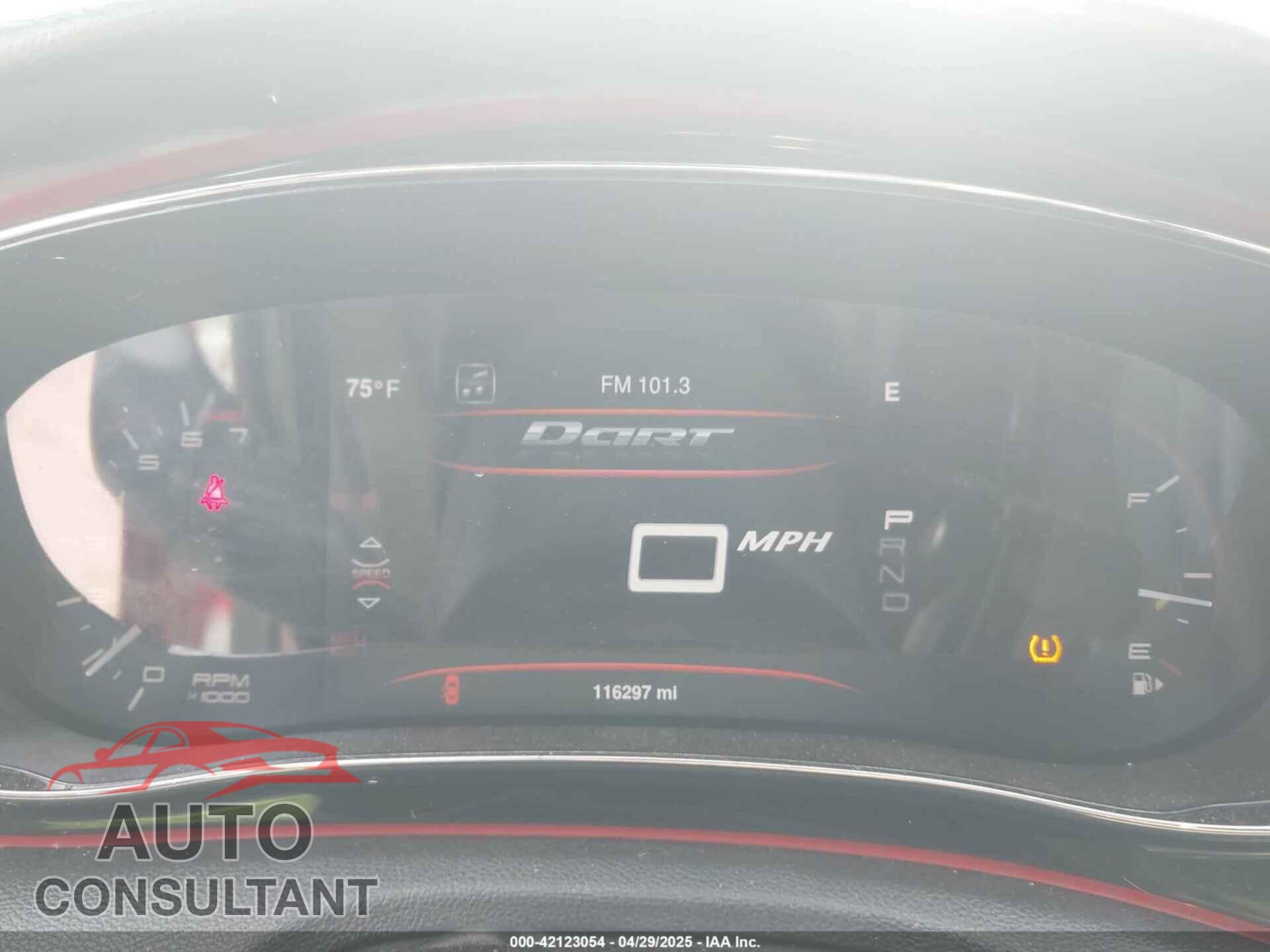 DODGE DART 2013 - 1C3CDFCB4DD325559