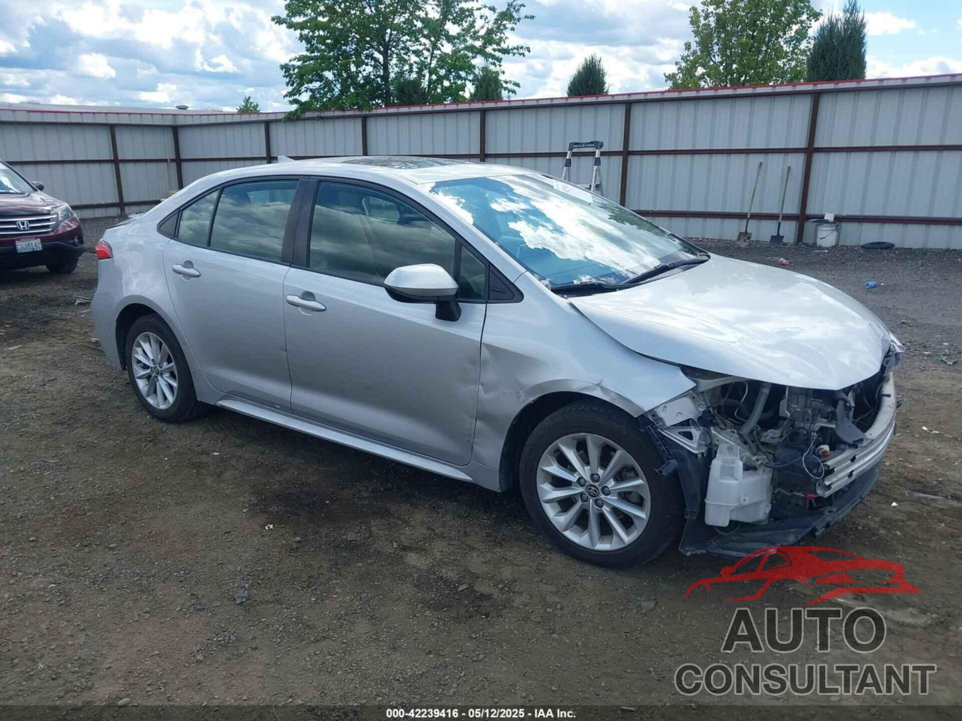 TOYOTA COROLLA 2020 - JTDHPRAE2LJ030824