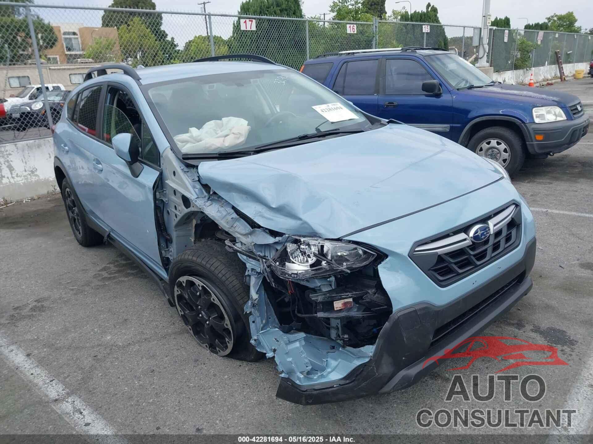 SUBARU CROSSTREK 2022 - JF2GTAPC2NH213294