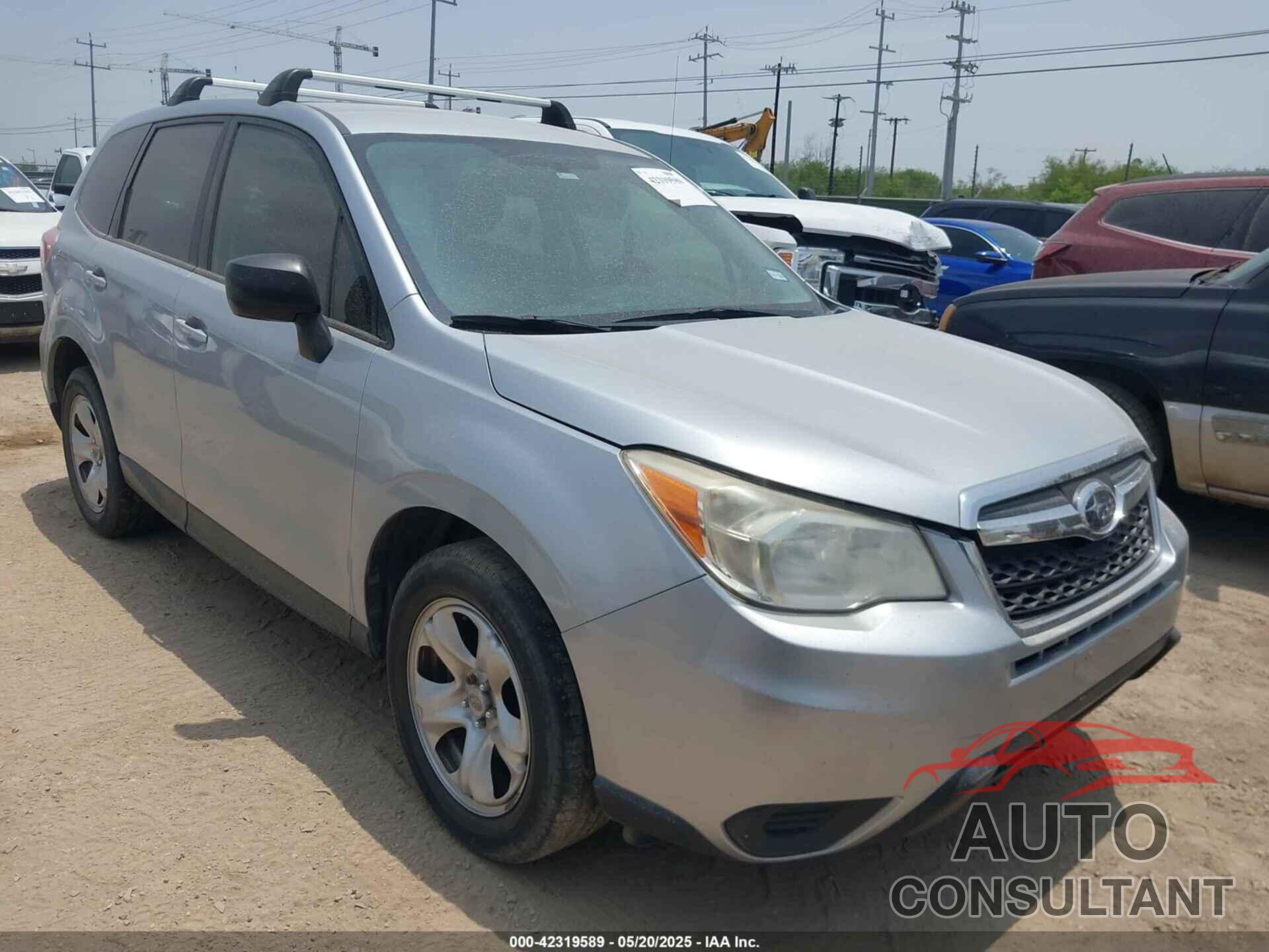 SUBARU FORESTER 2014 - JF2SJAAC5EH477778