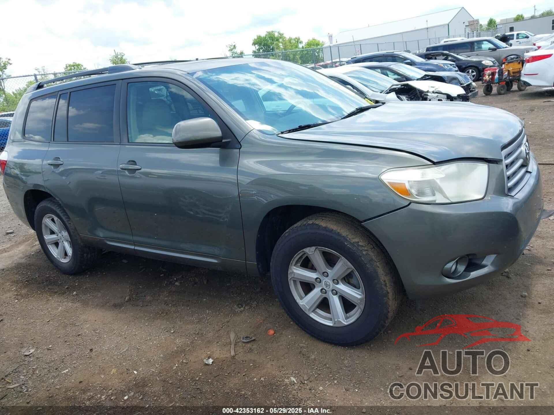 TOYOTA HIGHLANDER 2010 - 5TDJK3EH8AS020087