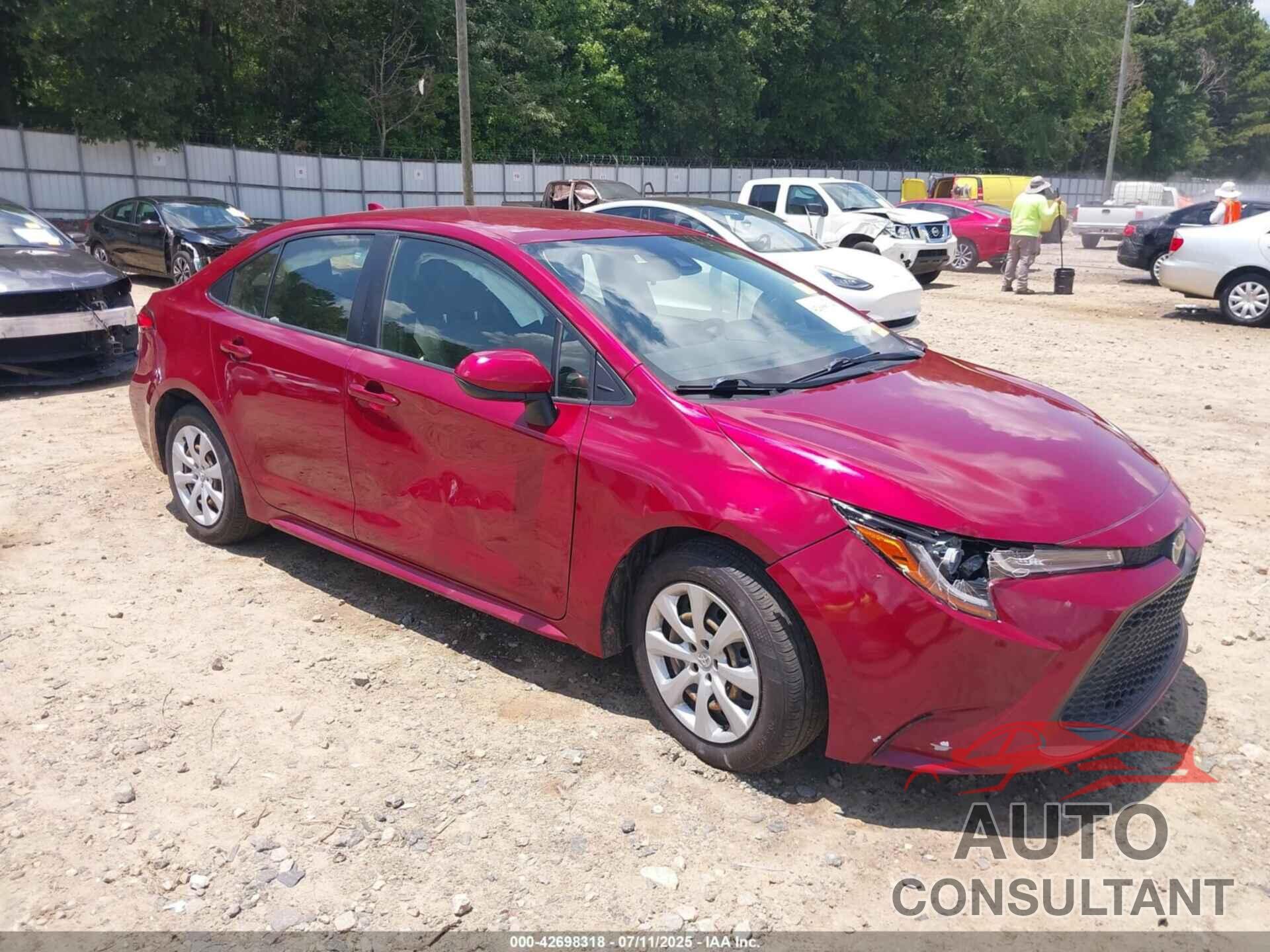 TOYOTA COROLLA 2022 - JTDEPMAE9NJ218572