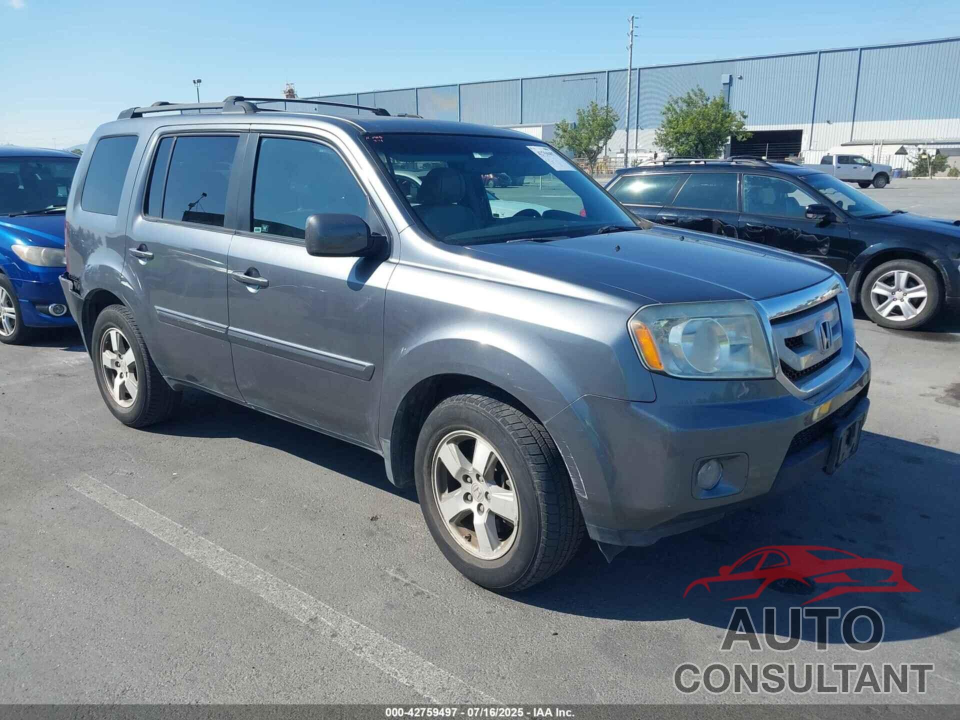 HONDA PILOT 2010 - 5FNYF4H66AB025960
