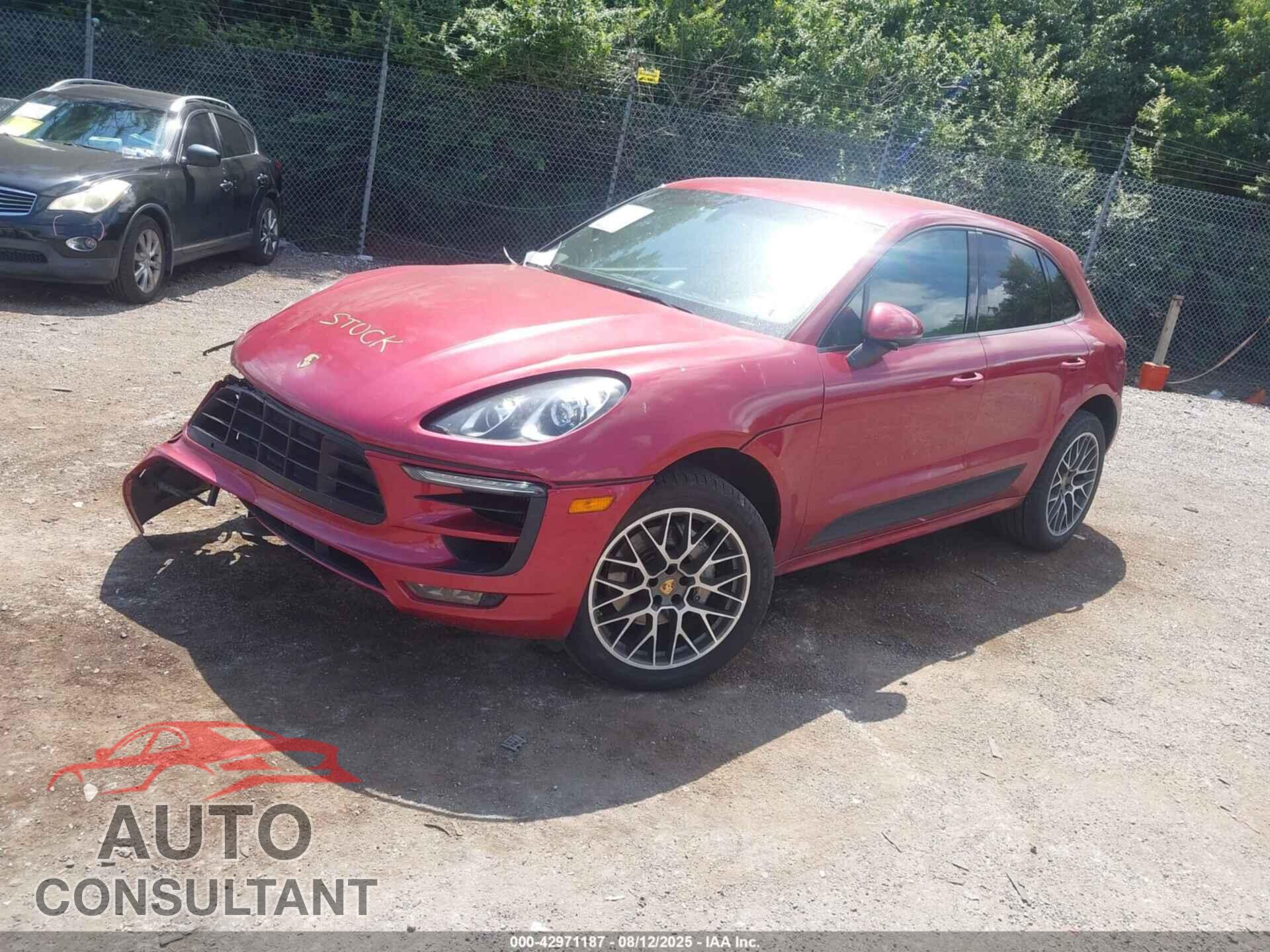 PORSCHE MACAN 2016 - WP1AB2A51GLB42305